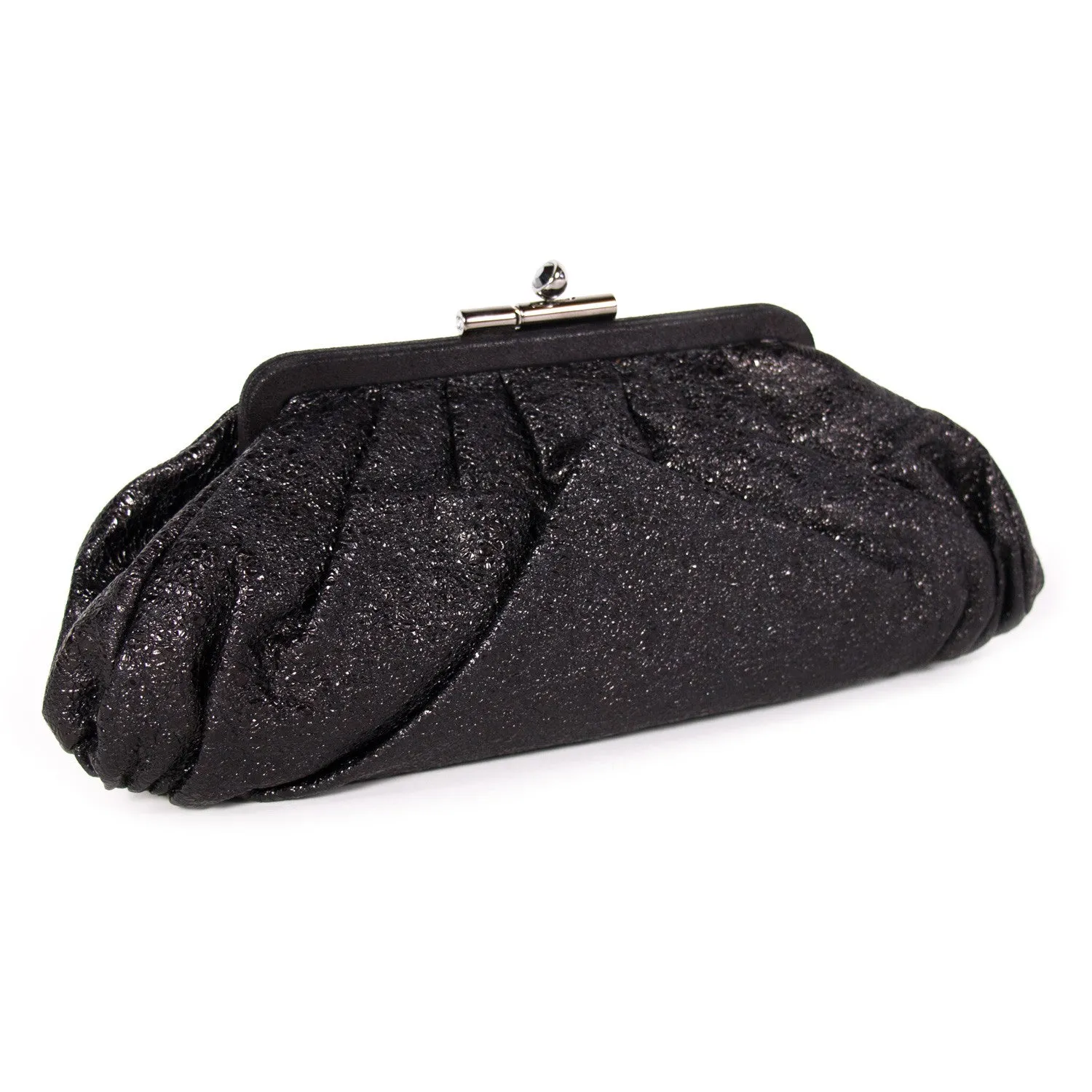 Chanel Crackled Frame Clutch