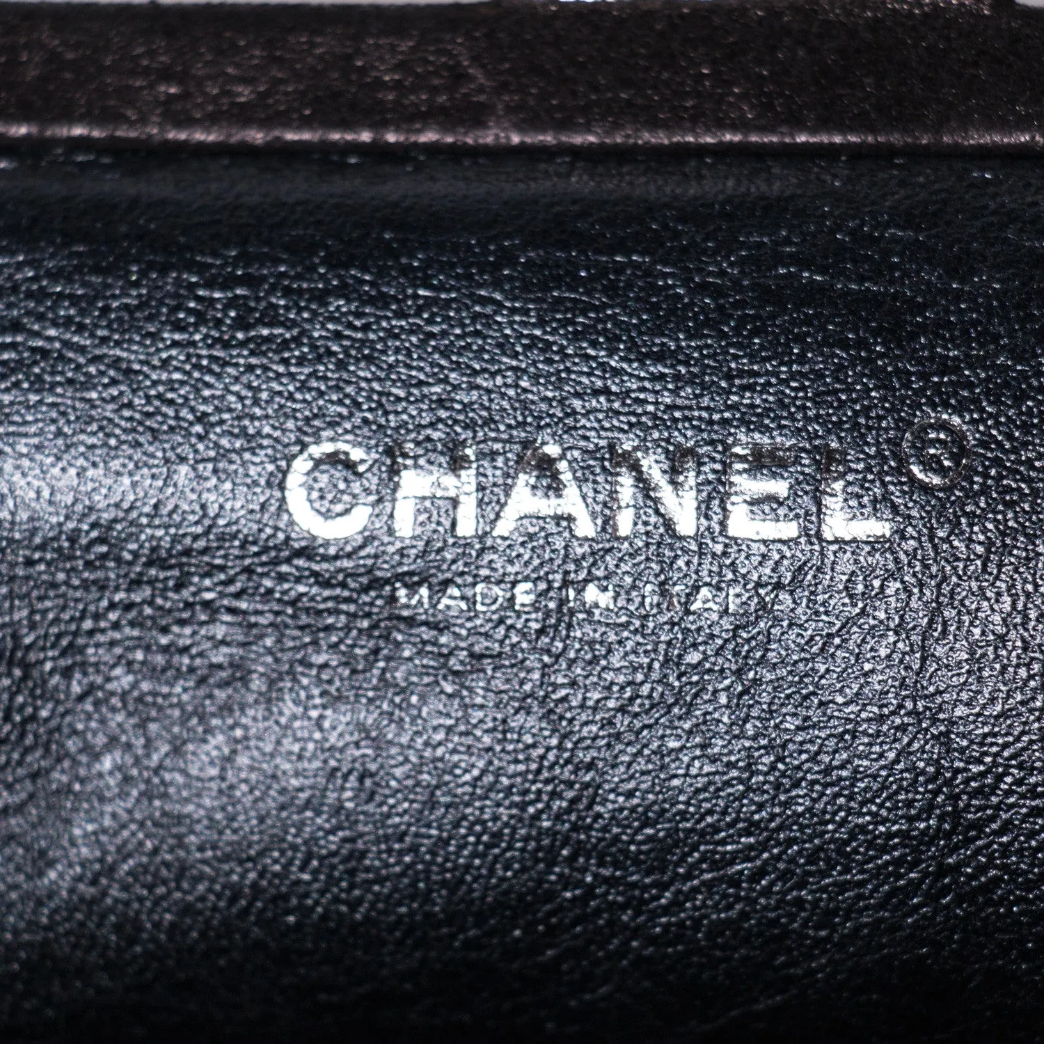 Chanel Crackled Frame Clutch
