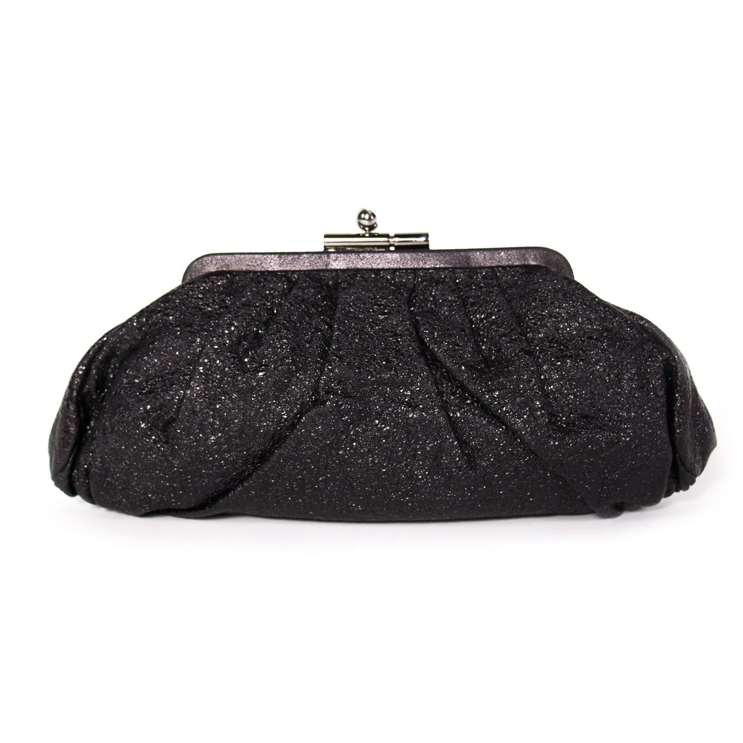 Chanel Crackled Frame Clutch