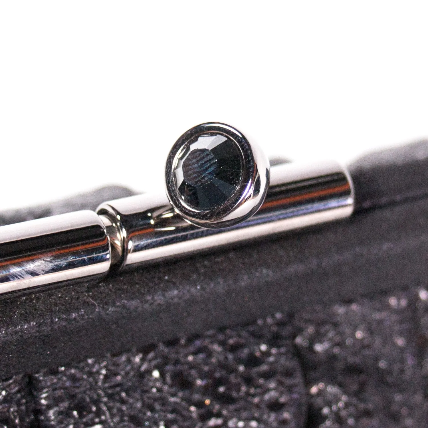 Chanel Crackled Frame Clutch