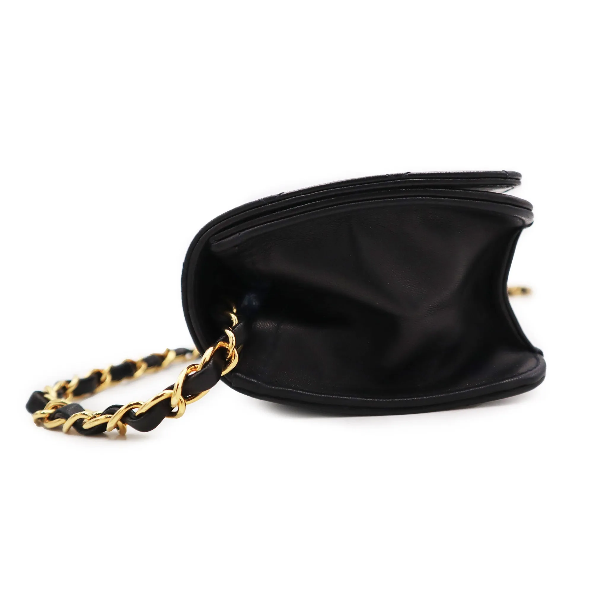 Chanel Lambskin Quilted Small Full Flap Shoulder Bag