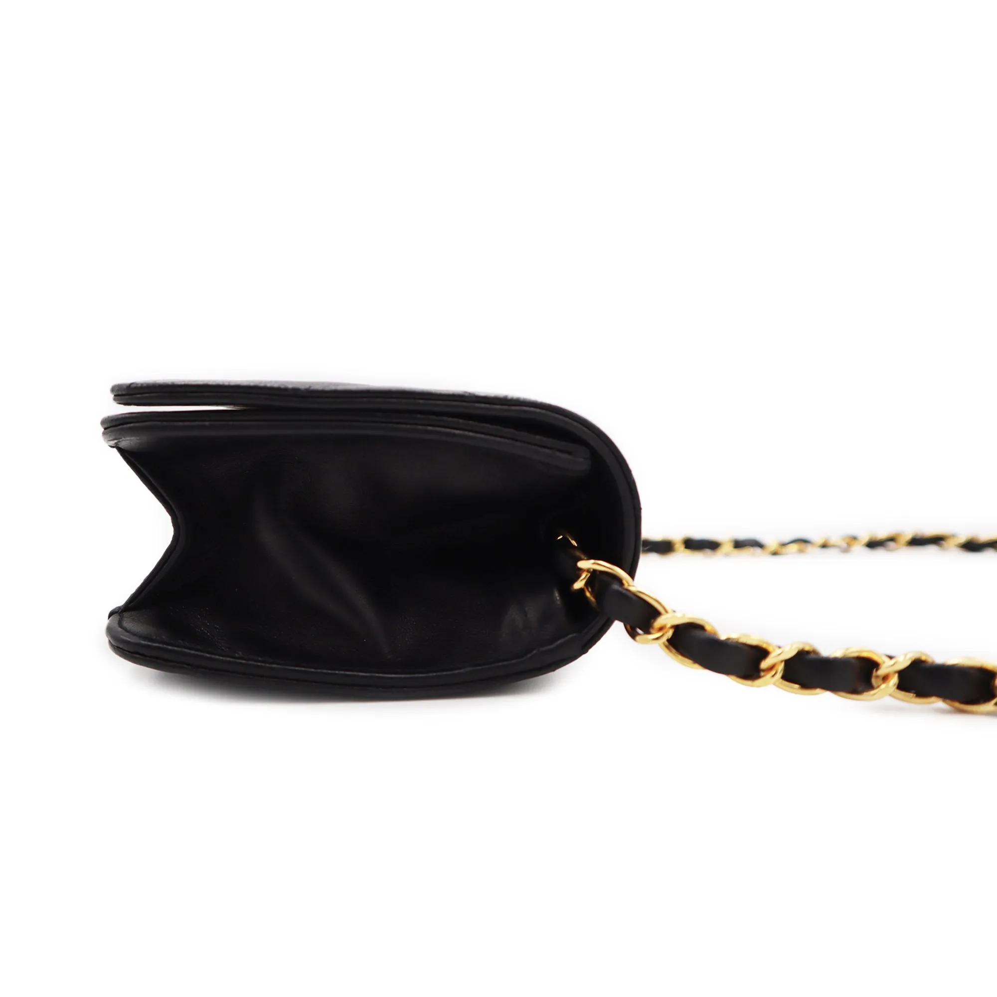 Chanel Lambskin Quilted Small Full Flap Shoulder Bag