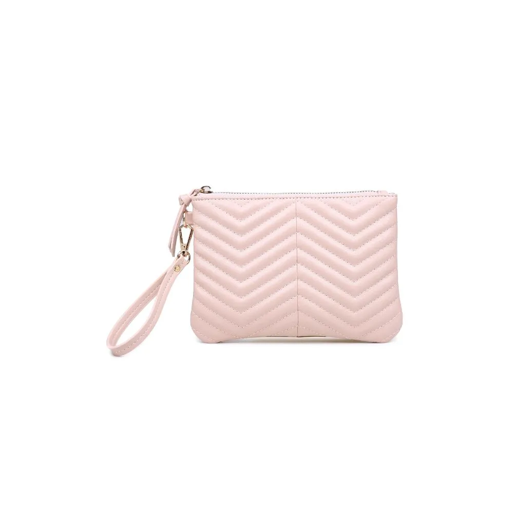 Chevron Wristlet