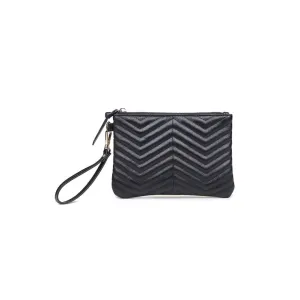 Chevron Wristlet