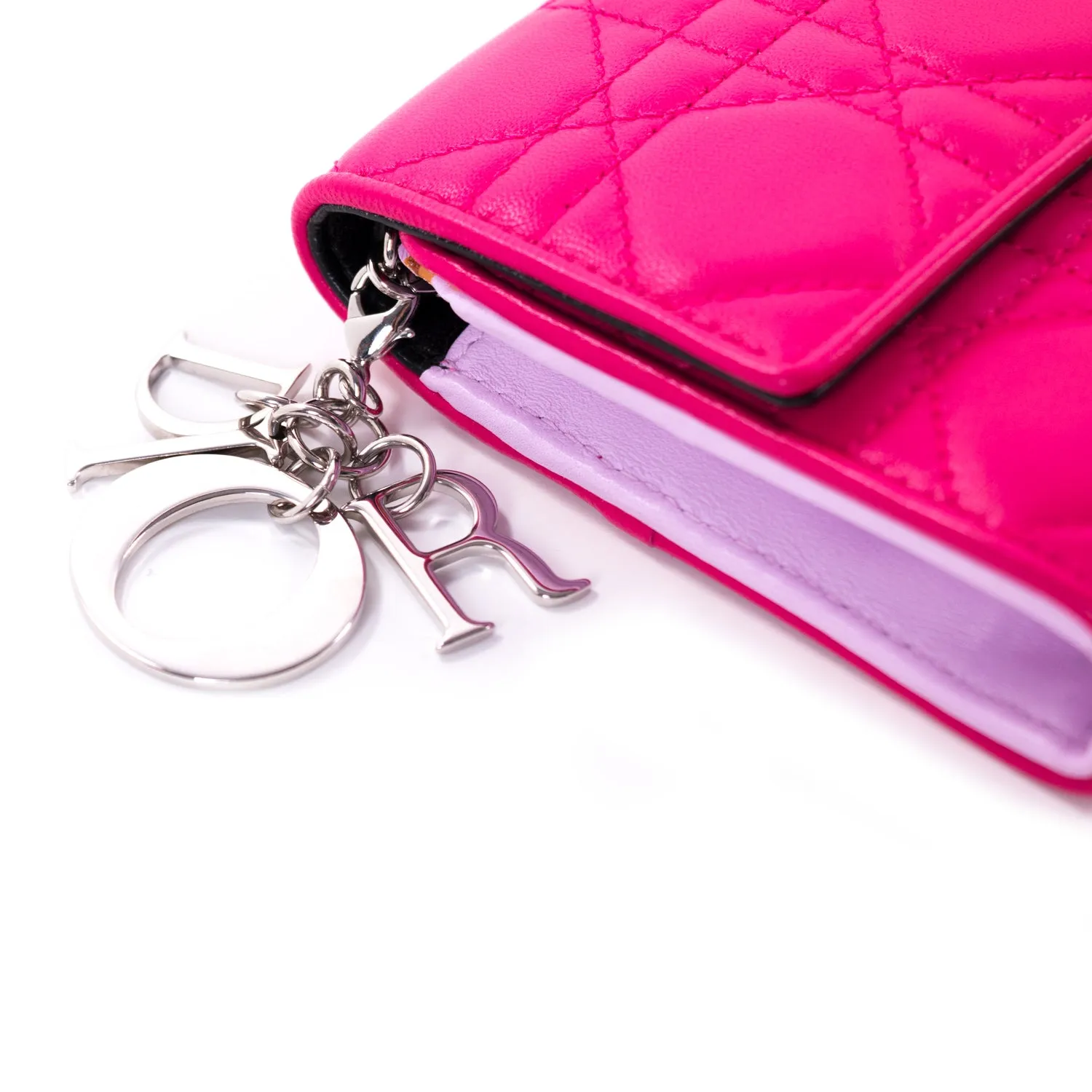 Christian Dior Lady Dior Chain Clutch