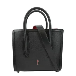 CHRISTIAN LOUBOUTIN Paloma Leather Shoulder Bag Black