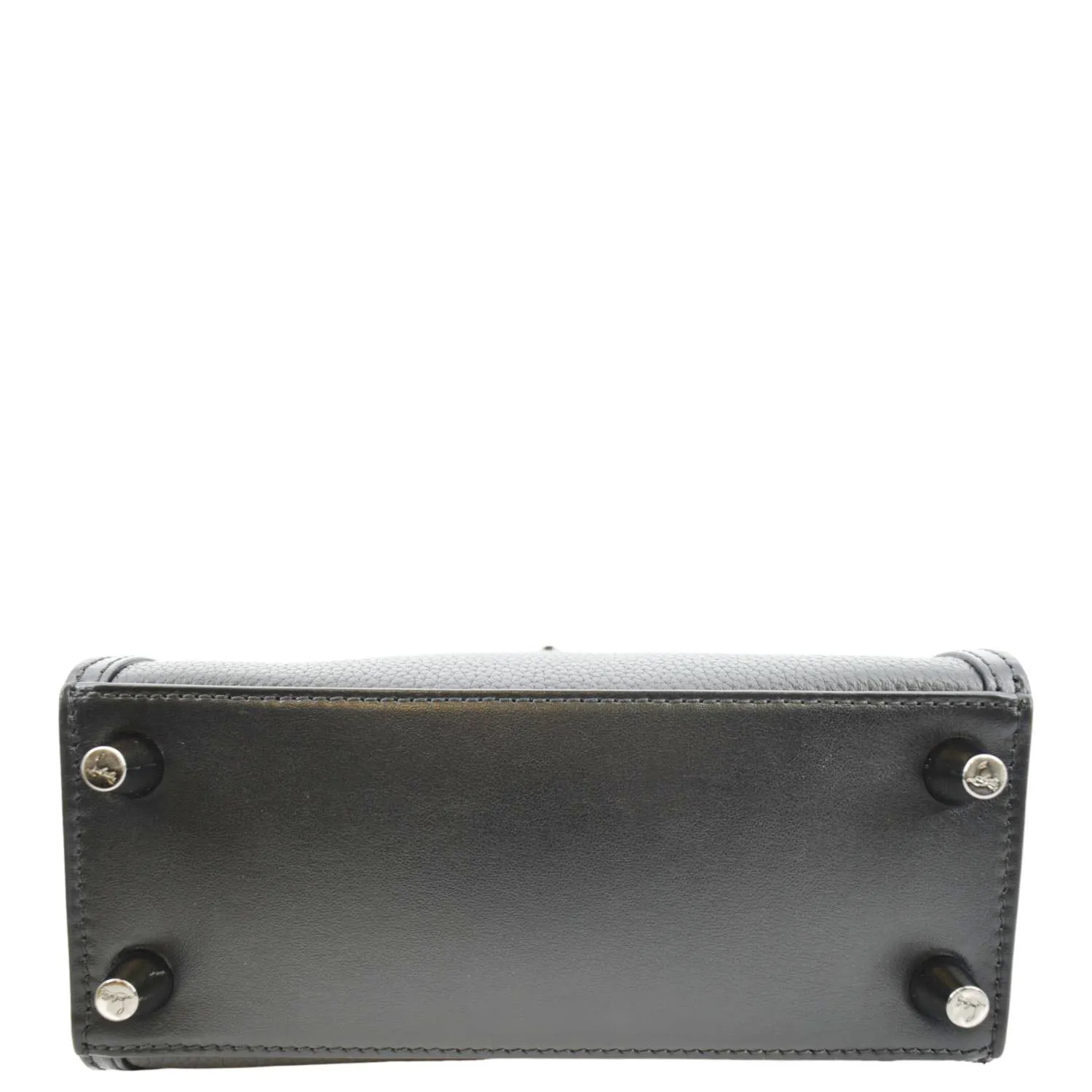 CHRISTIAN LOUBOUTIN Paloma Leather Shoulder Bag Black