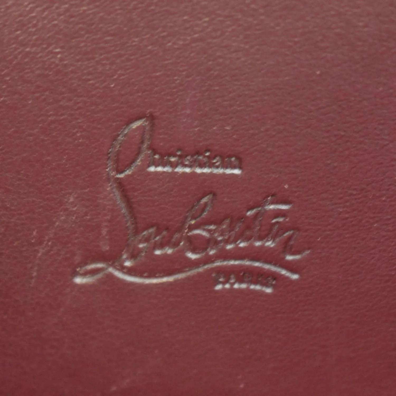 CHRISTIAN LOUBOUTIN Paloma Leather Shoulder Bag Black
