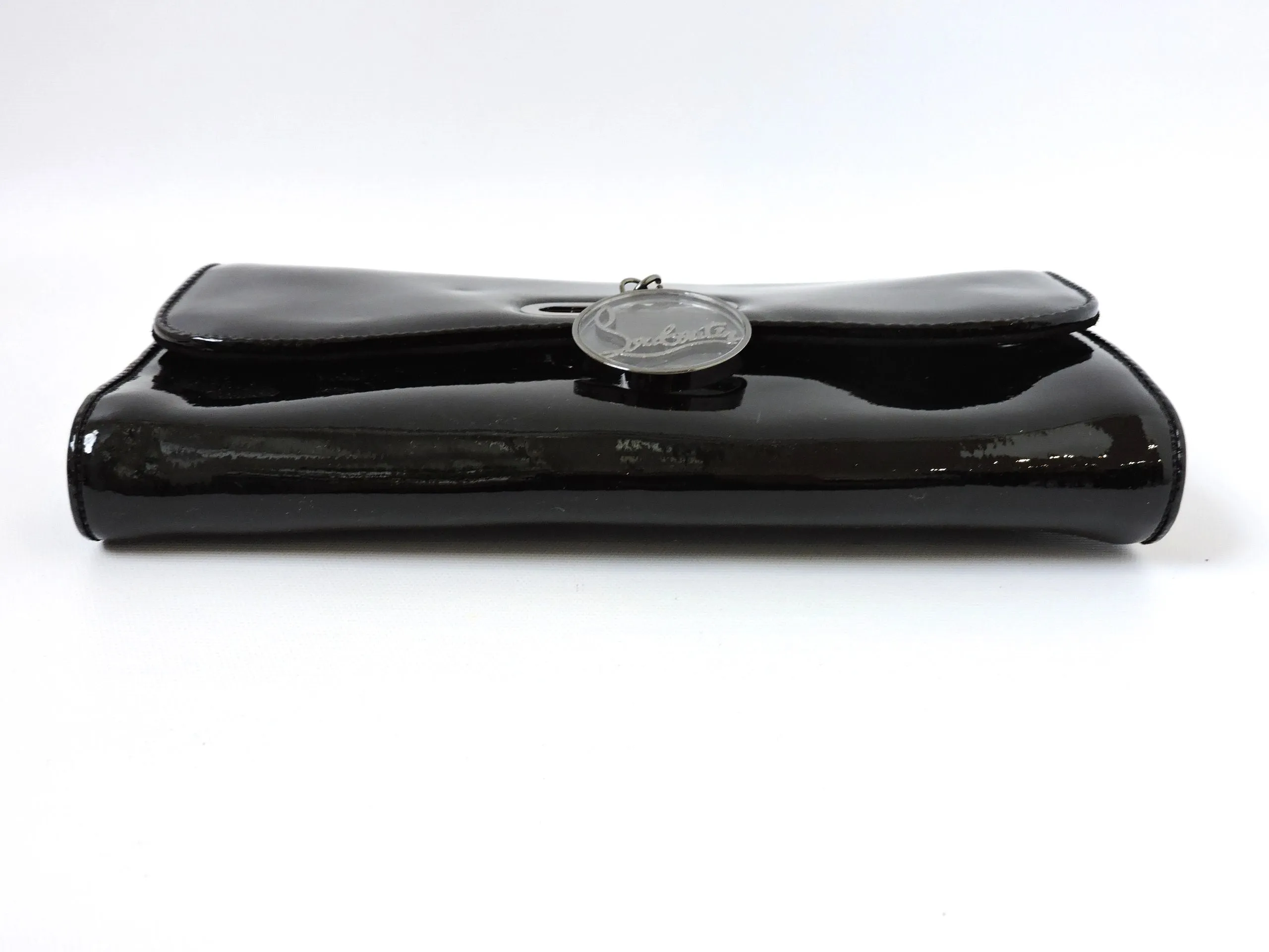 Christian Louboutin Riviera Patent Leather Clutch