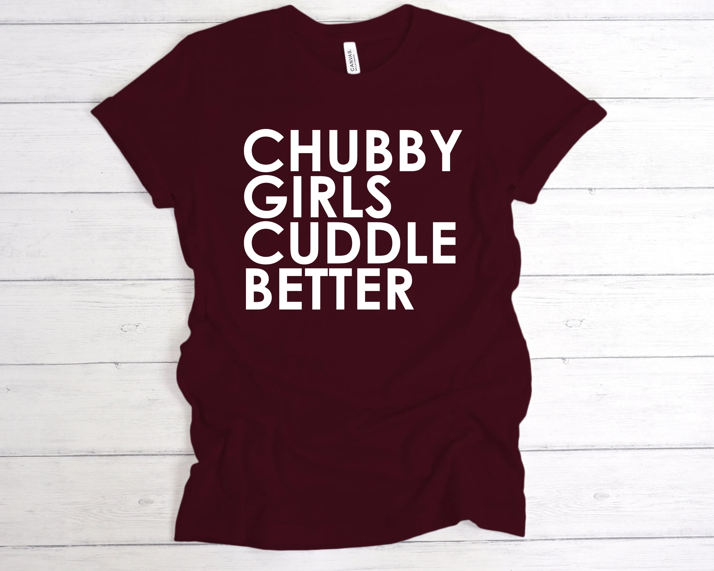 Chubby Girls Cuddle Better Premium T-Shirt