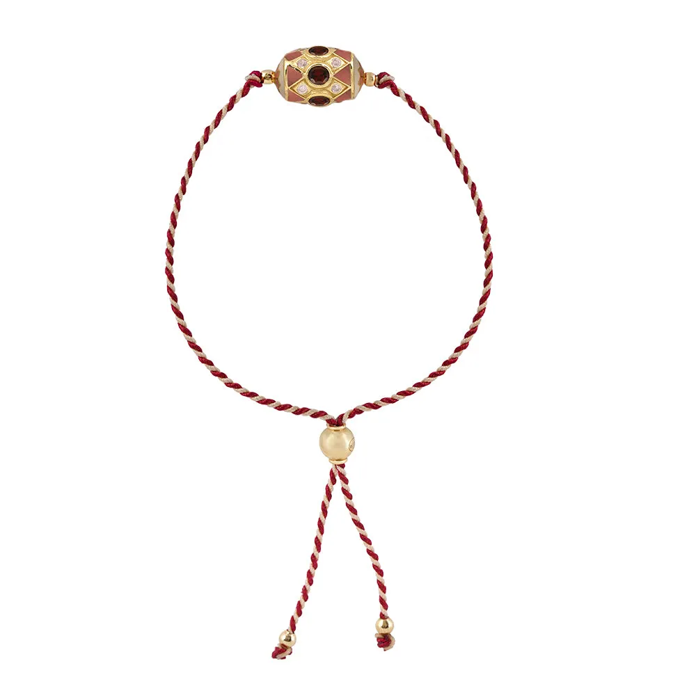 Cien Fuegos Bracelet - Fil Bicolore