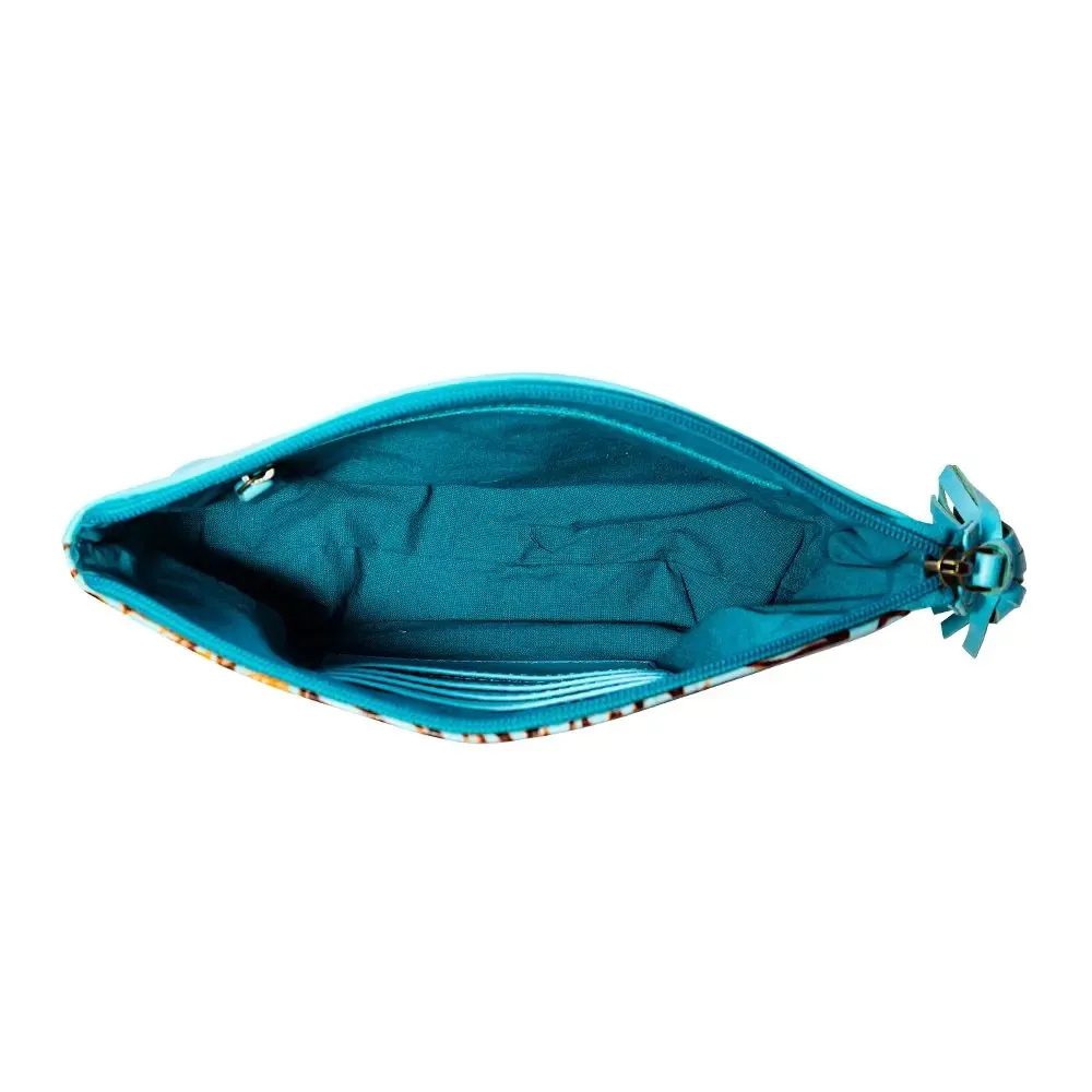 CLARENDON POUCH - TURQUOISE