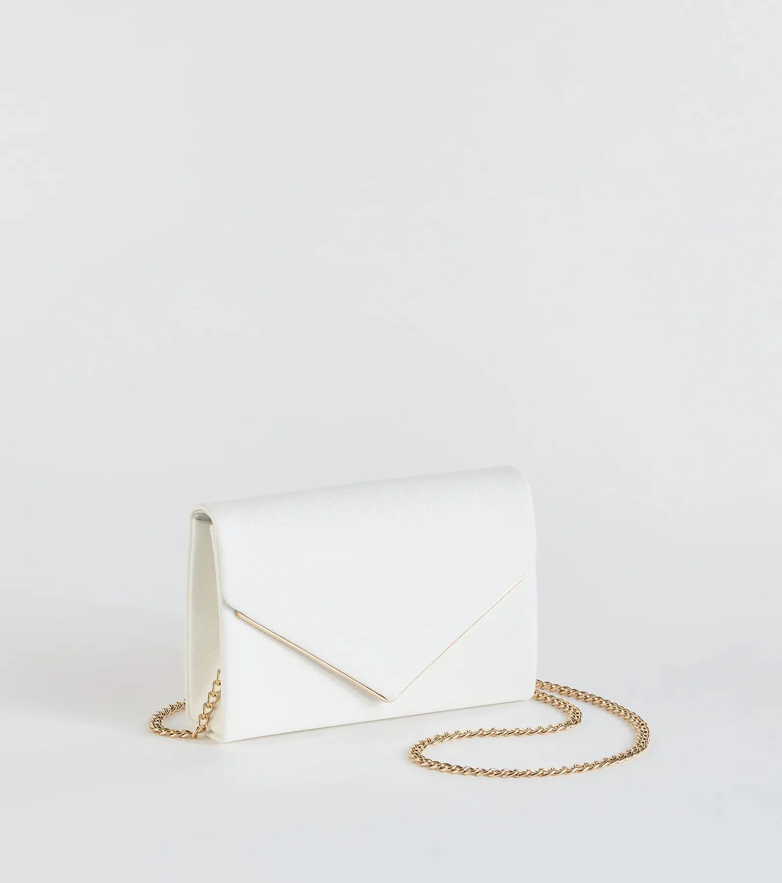 Class Act Faux Leather Envelope Crossbody Bag