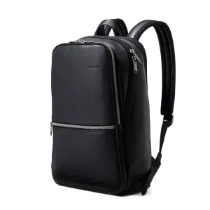 Classic Leather Slim Backpack (14.1")