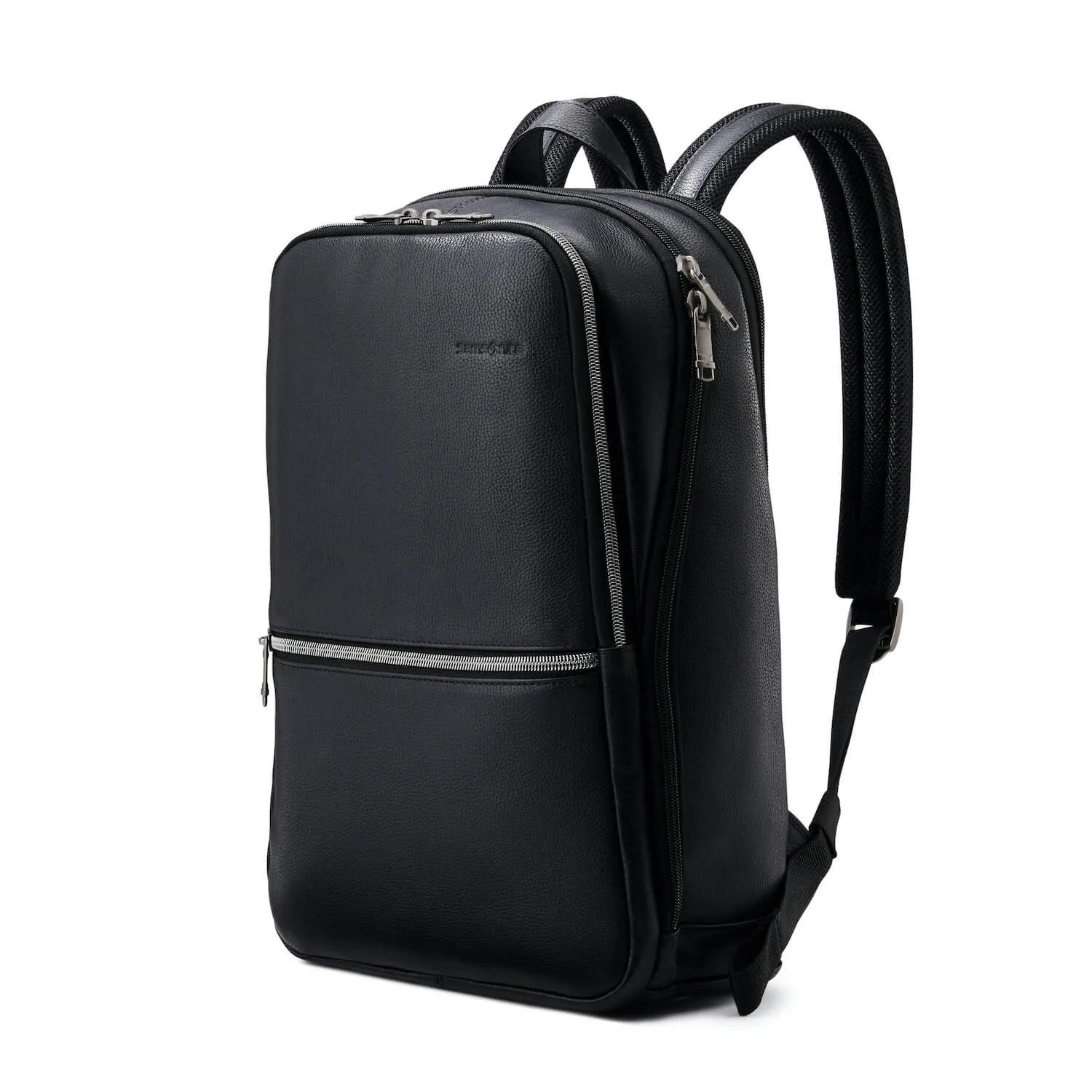 Classic Leather Slim Backpack (14.1")