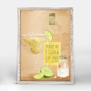 COCKTAIL HOUR MINI FRAMED CANVAS 5x7