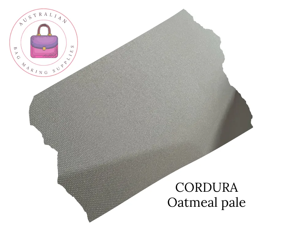 Cordura style Waterproof Canvas 600D Pale Oatmeal 150cm wide due in mid May