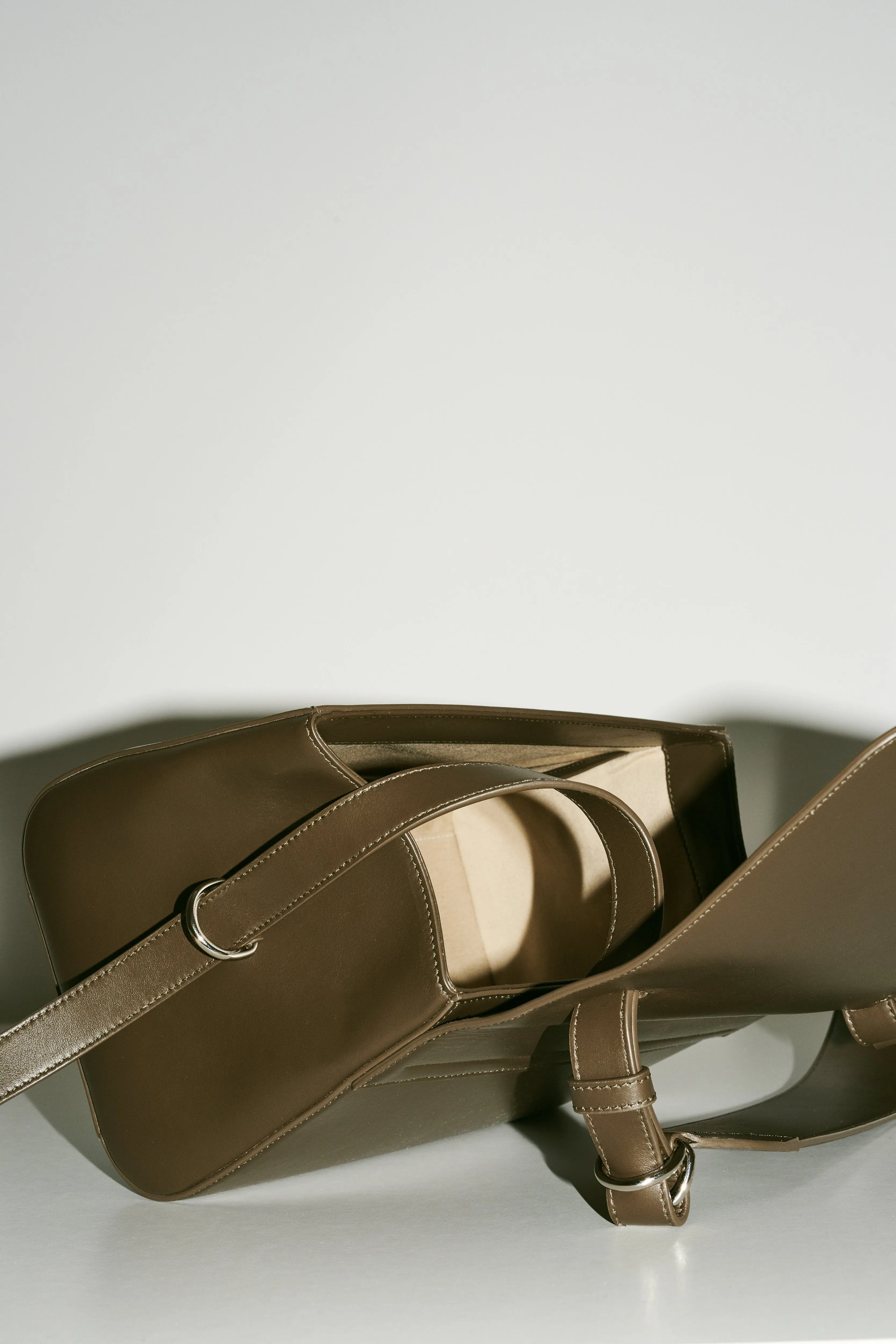 Cross Body Khaki Bag