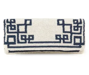 Custom Beaded Clutch - SMALLER FOLDOVER SIZE