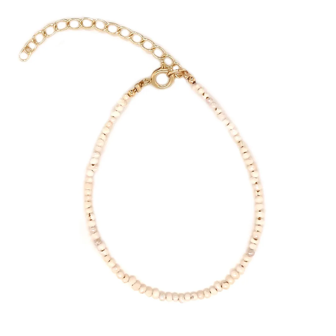 Dainty Pearl Beaded Bracelet