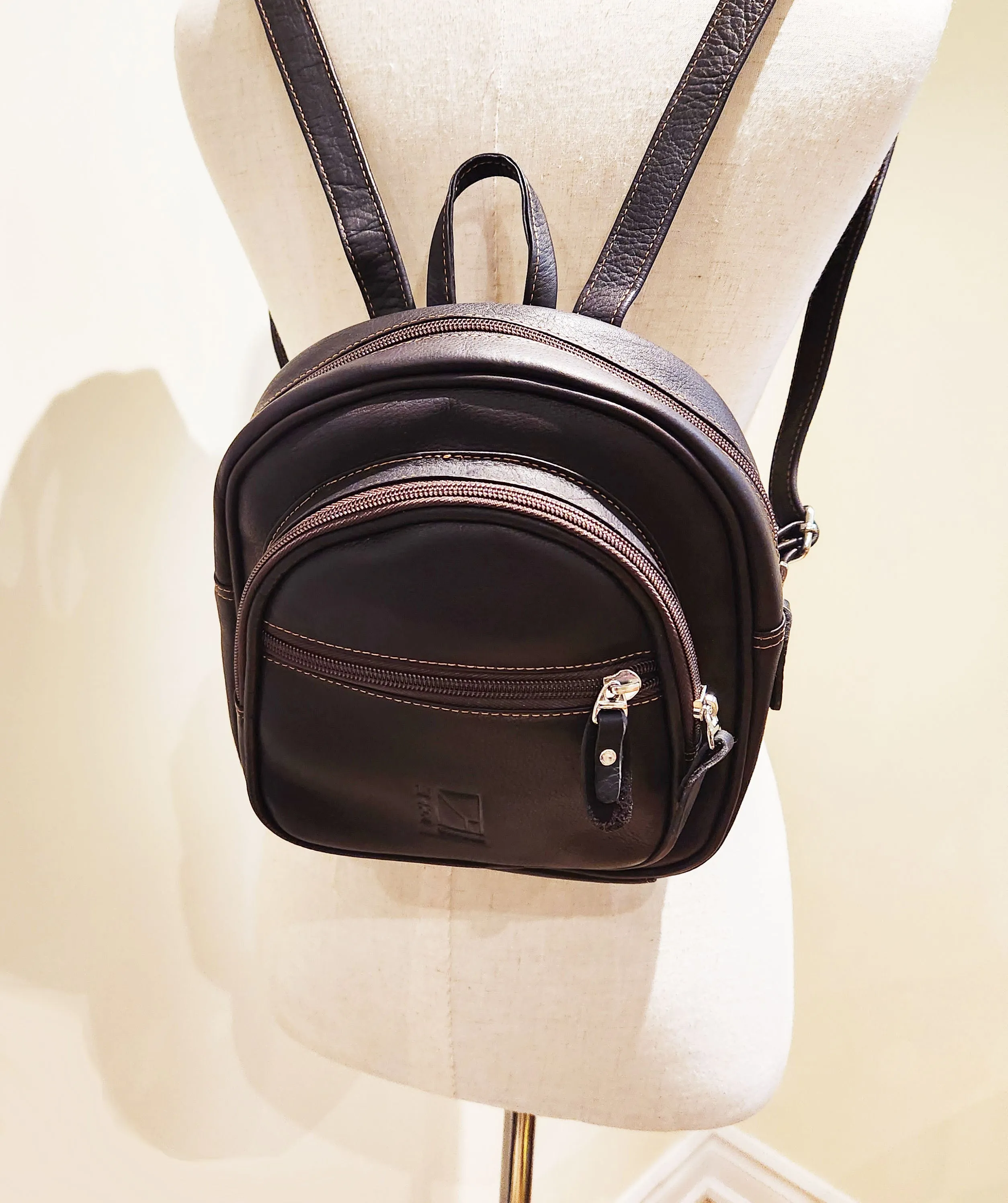 Dark Brown Leather Purse