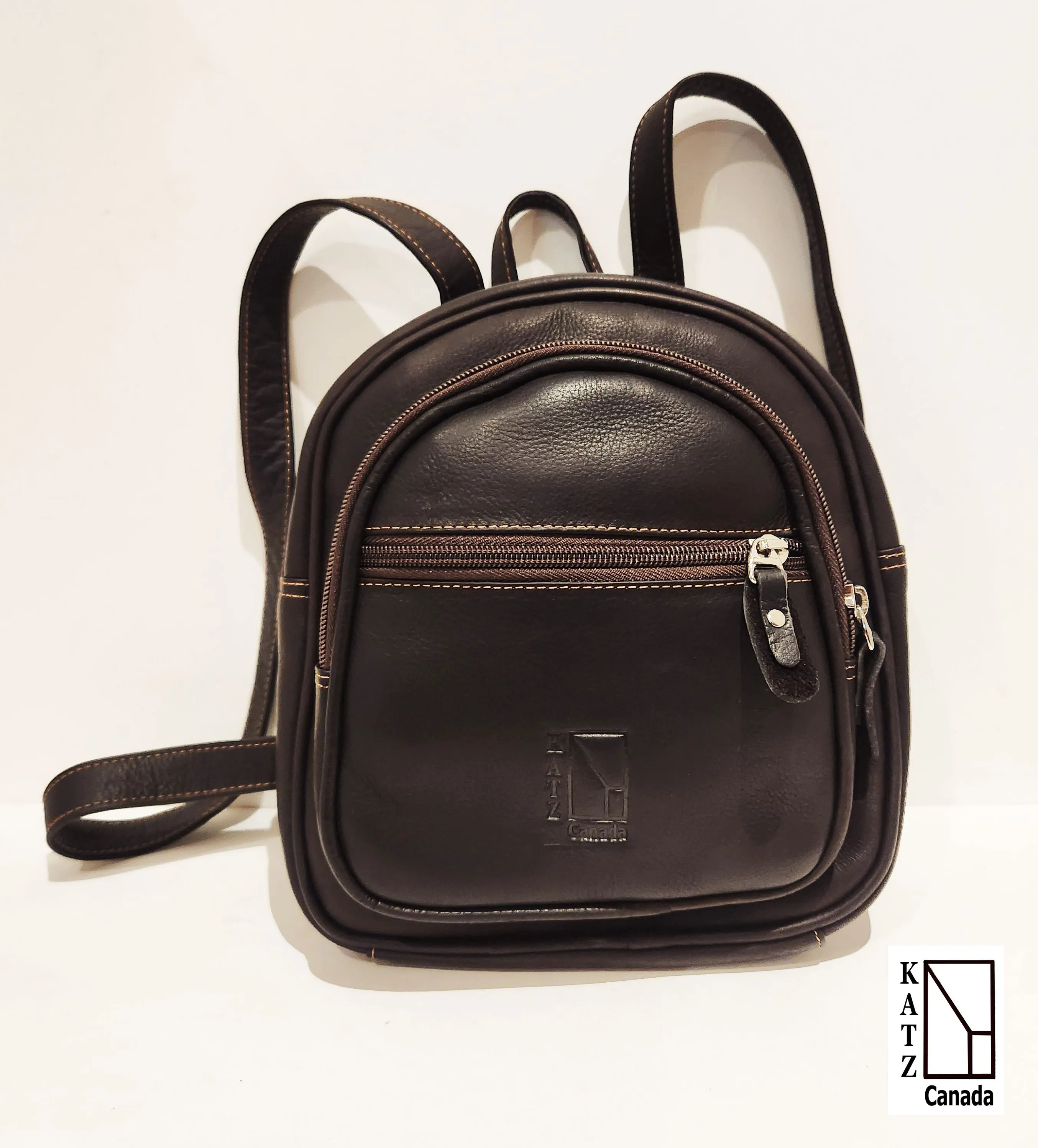 Dark Brown Leather Purse