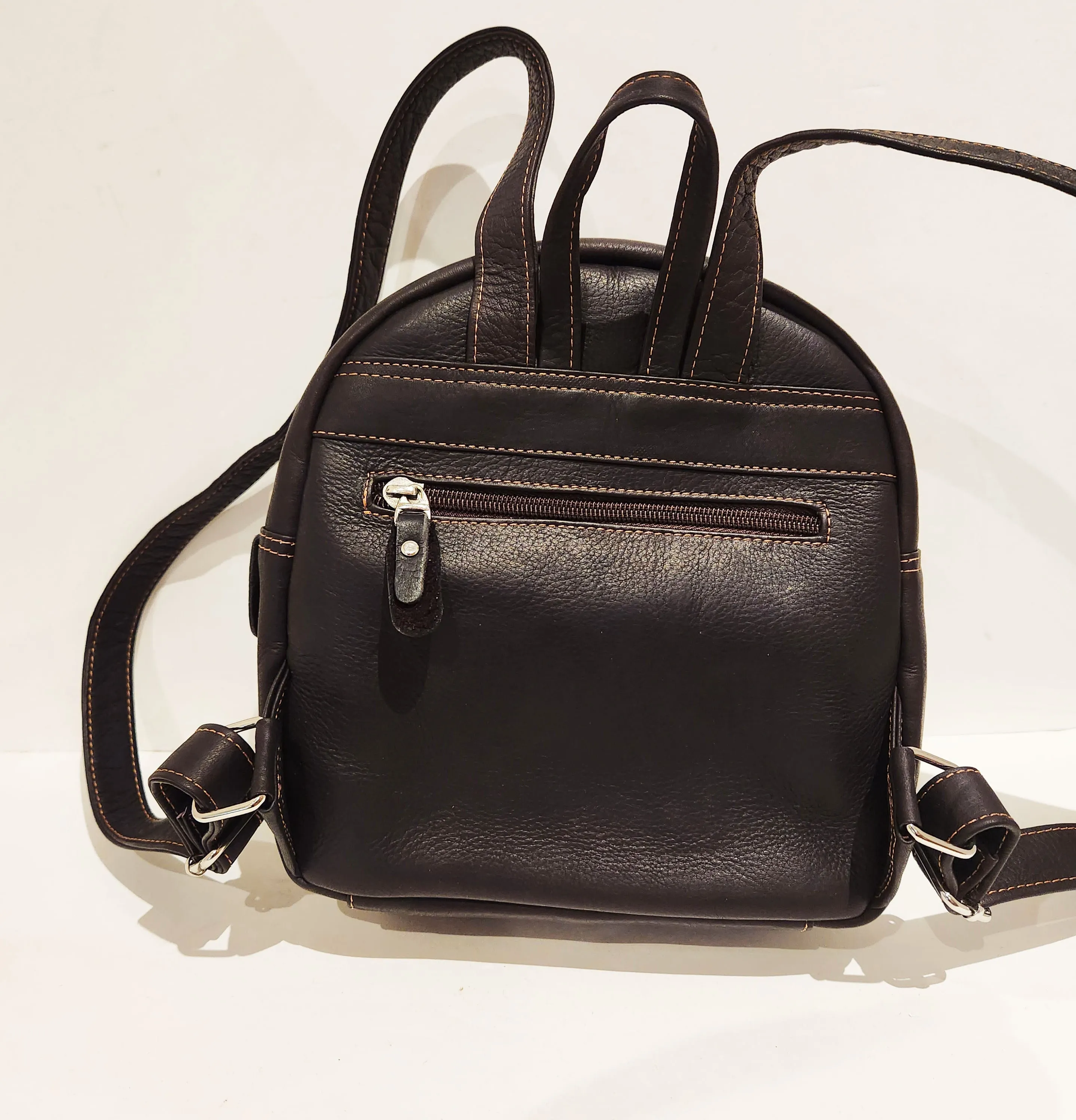 Dark Brown Leather Purse