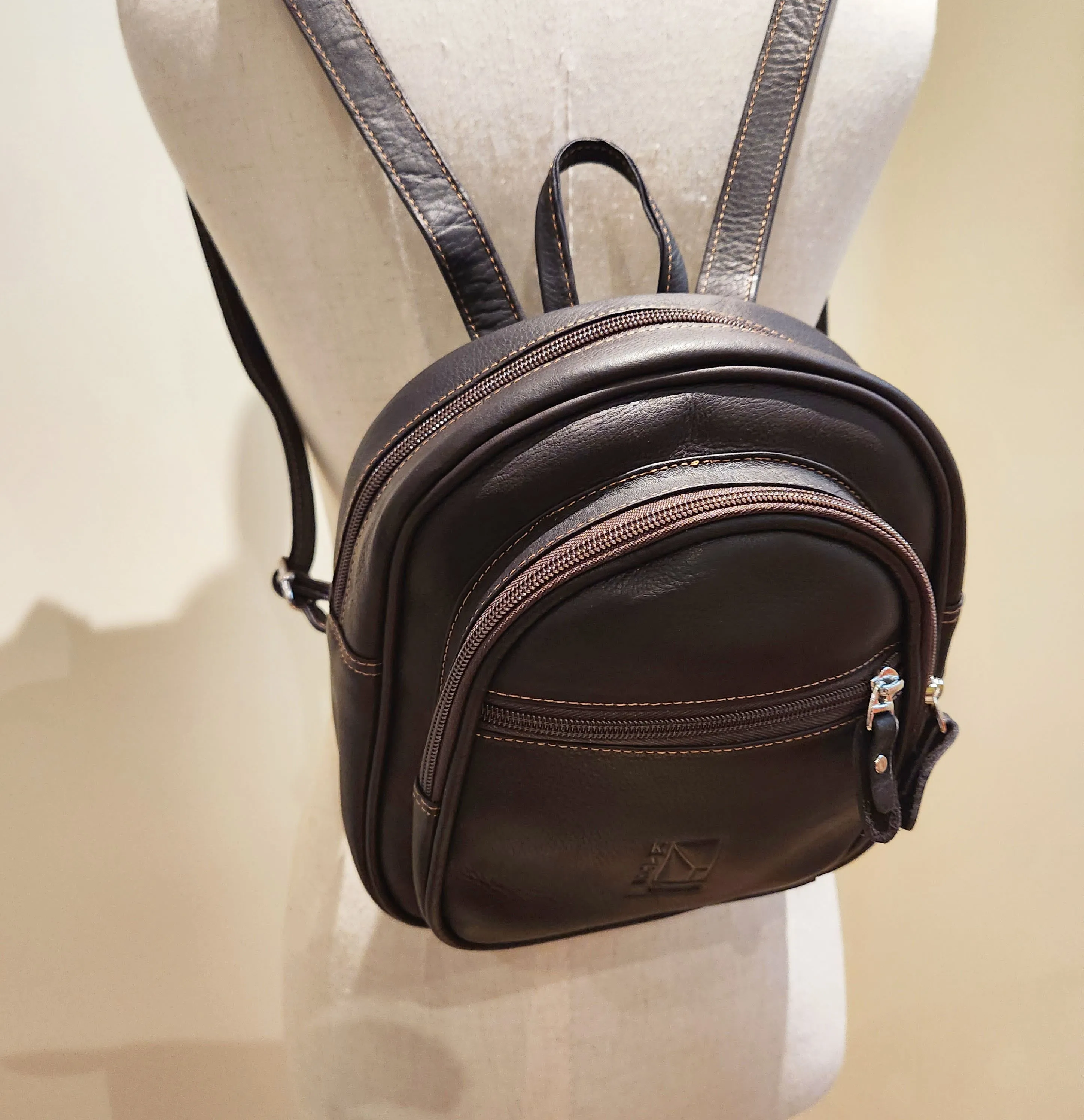 Dark Brown Leather Purse