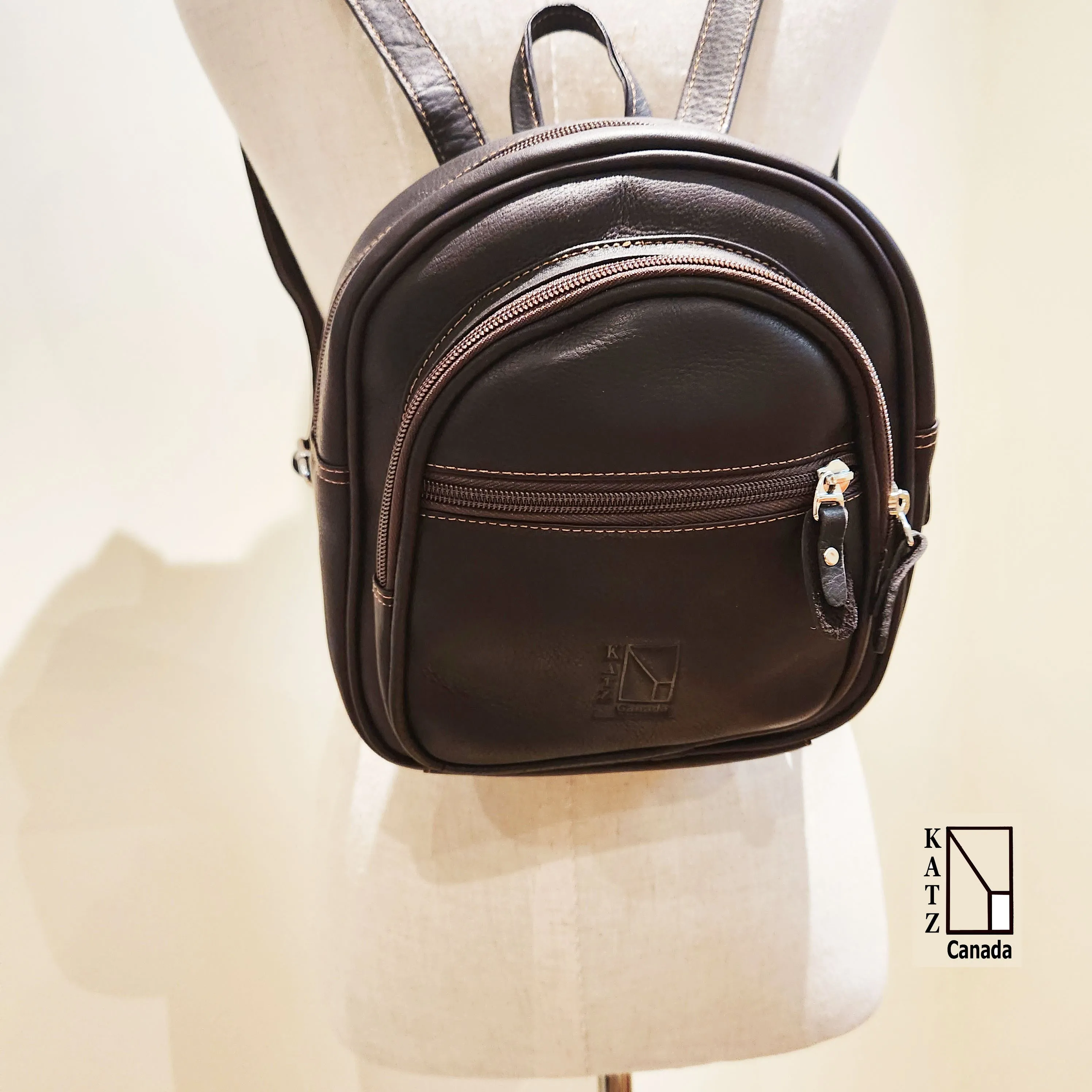Dark Brown Leather Purse