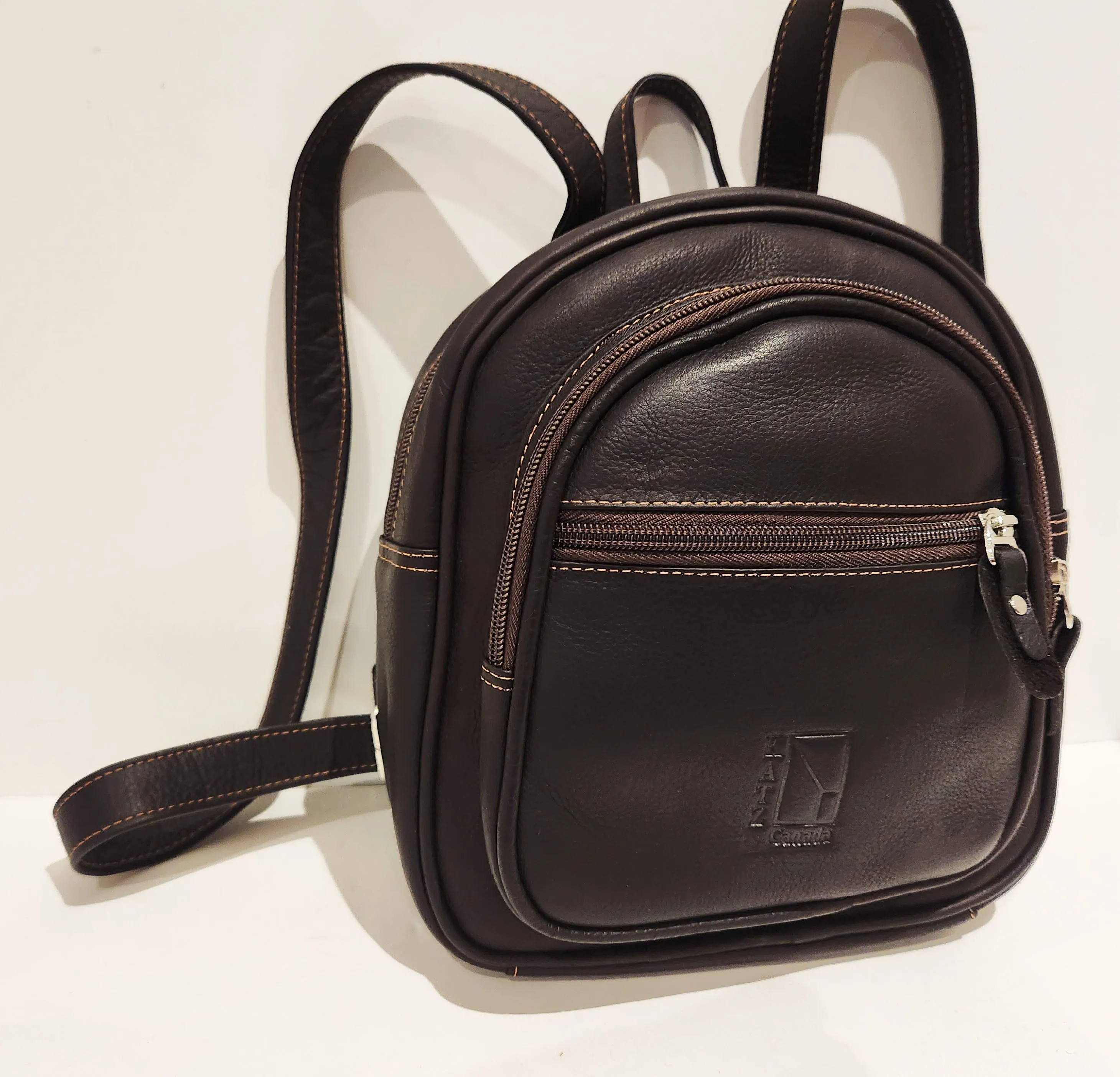 Dark Brown Leather Purse