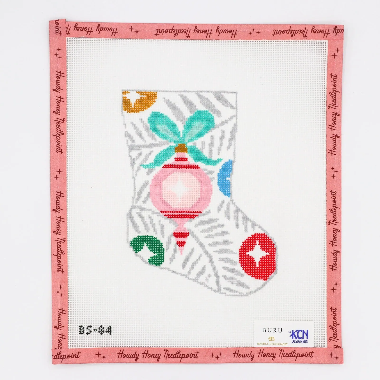 Deck the Halls Bauble Stocking