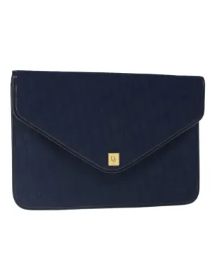 Dior Canvas Envelope Clutch
