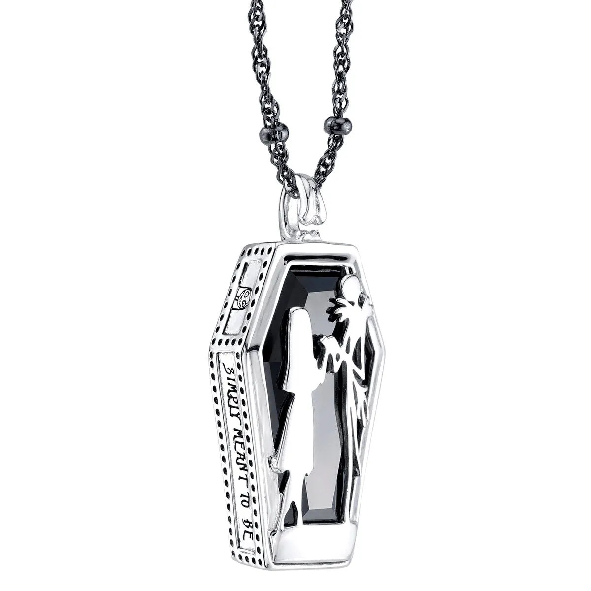 Disney X RockLove THE NIGHTMARE BEFORE CHRISTMAS Jack & Sally Necklace