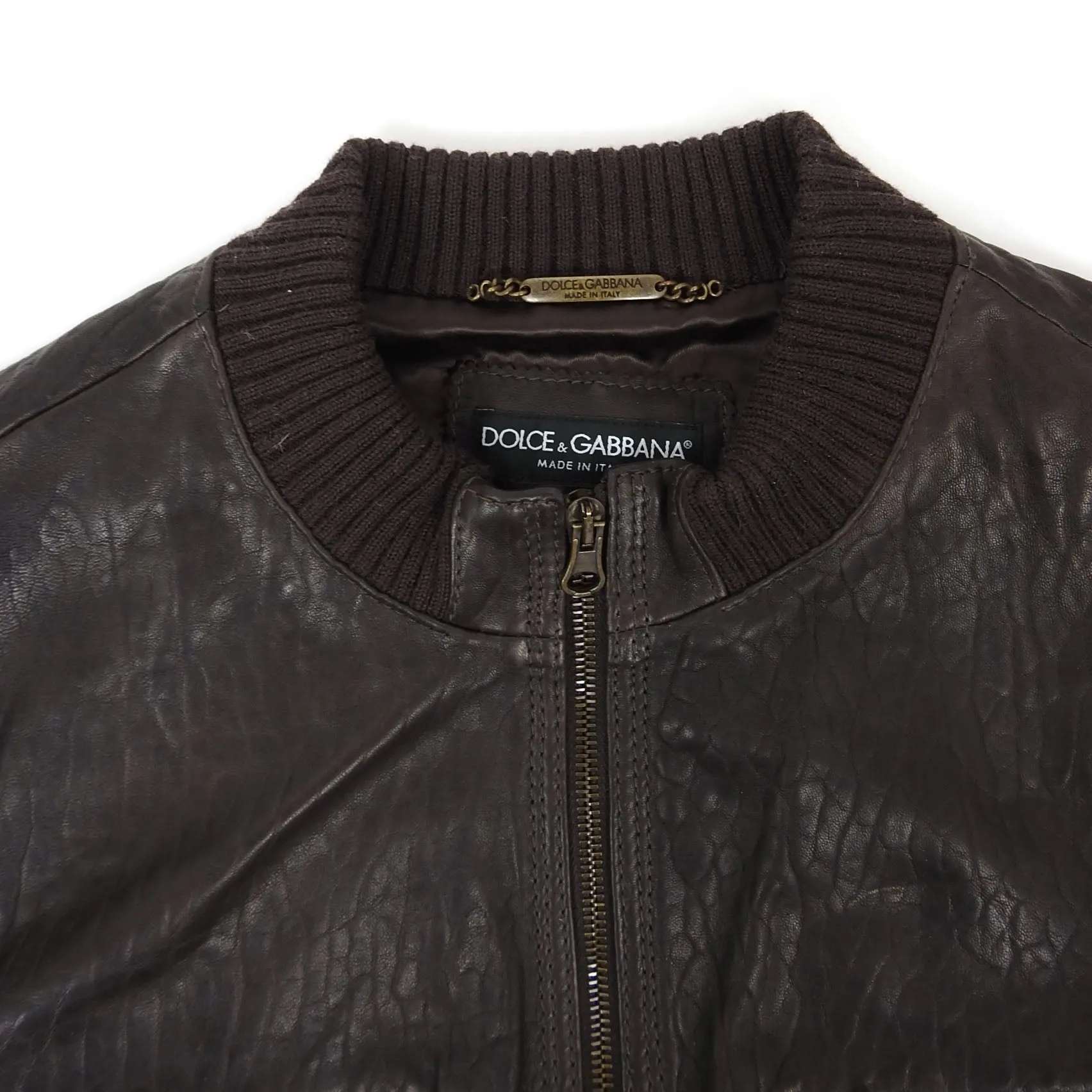 Dolce & Gabbana leather Jacket