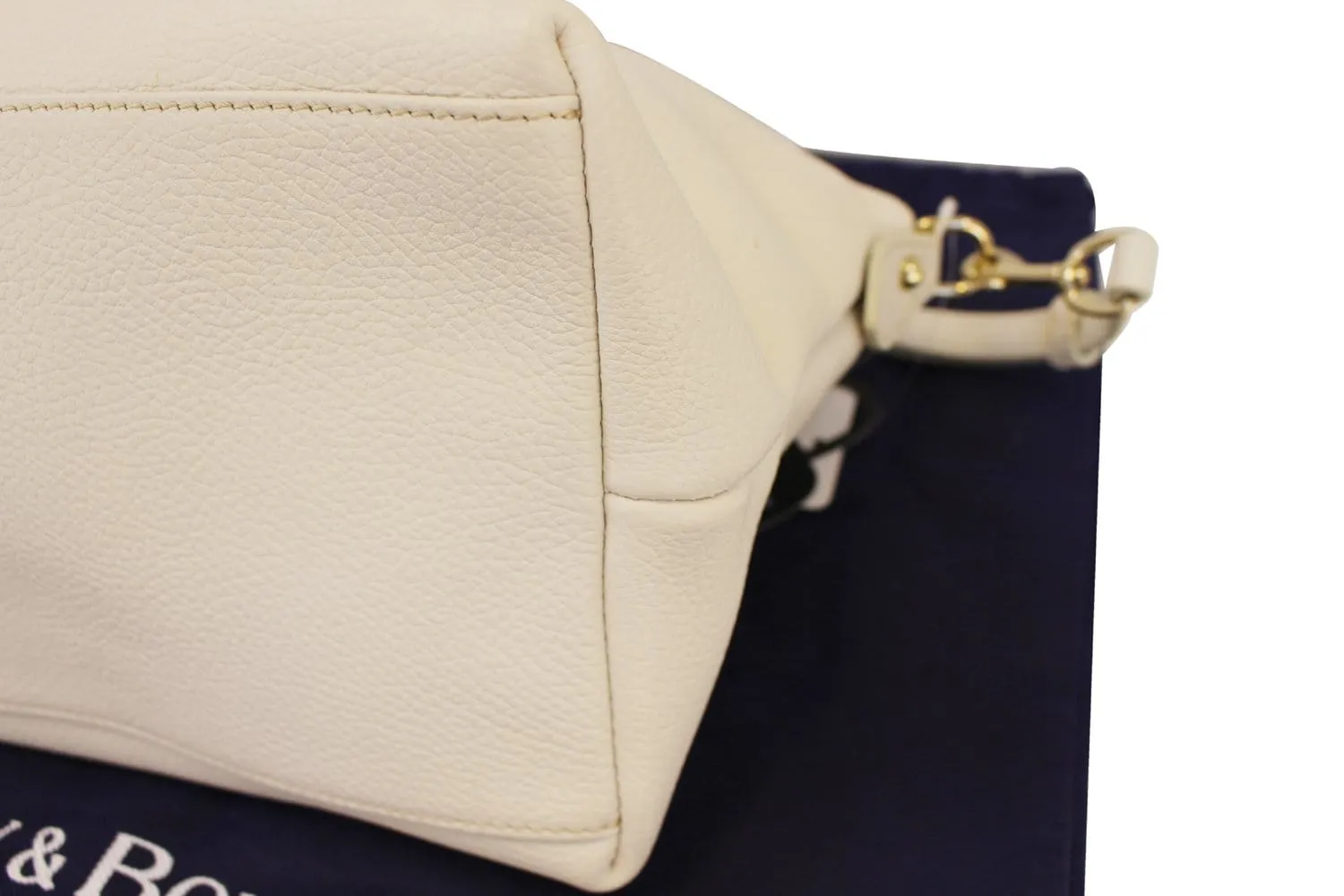 DOONEY & BOURKE White Leather Shoulder Bag