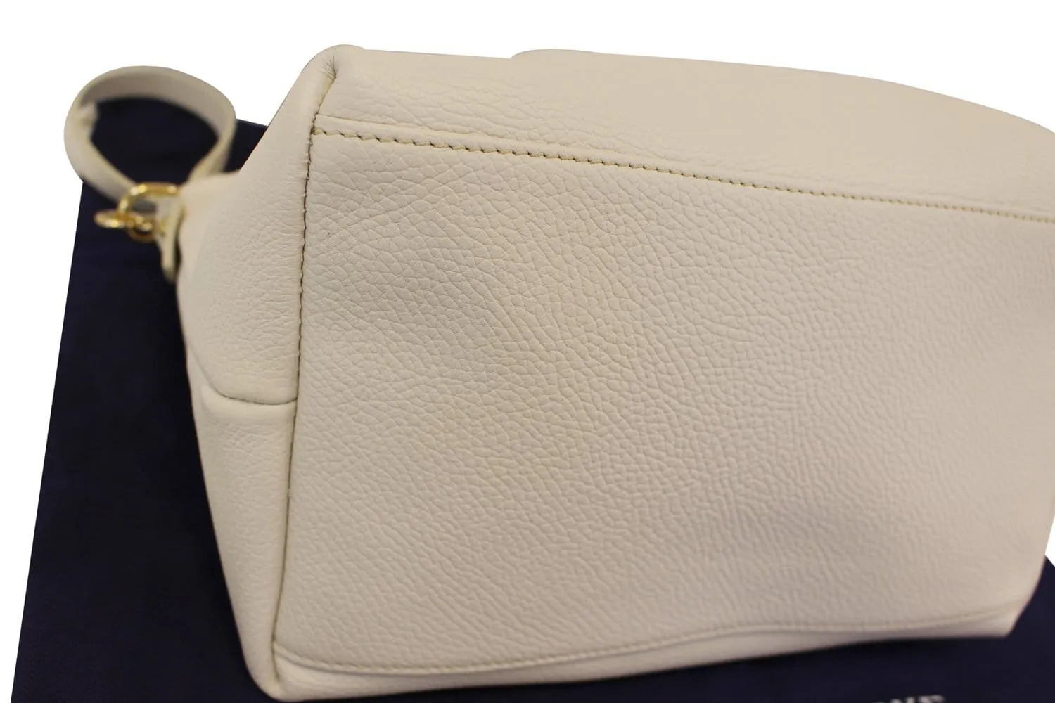 DOONEY & BOURKE White Leather Shoulder Bag