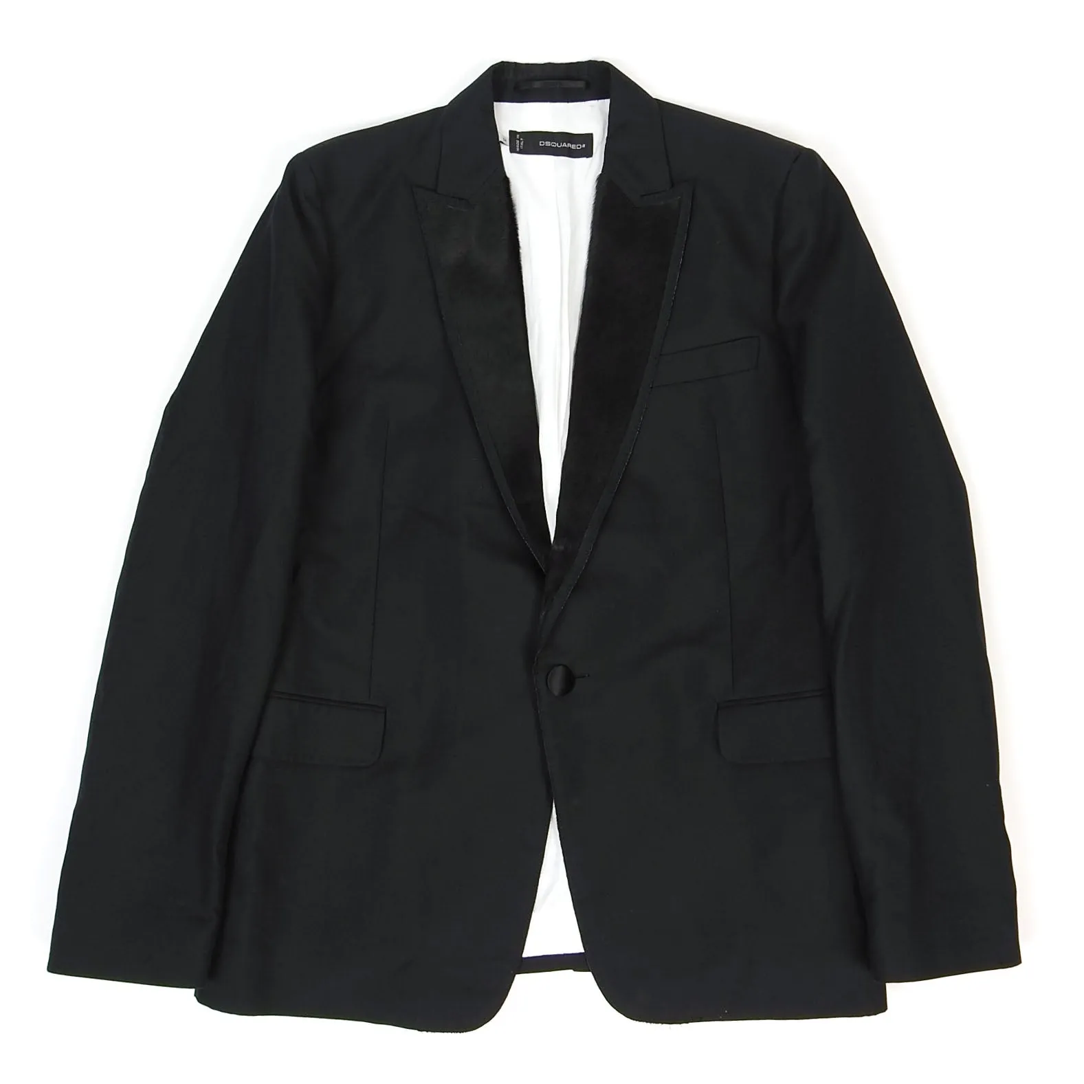 DSquared2 F/W'10 Calf Lapel Tux Jacket Size 54