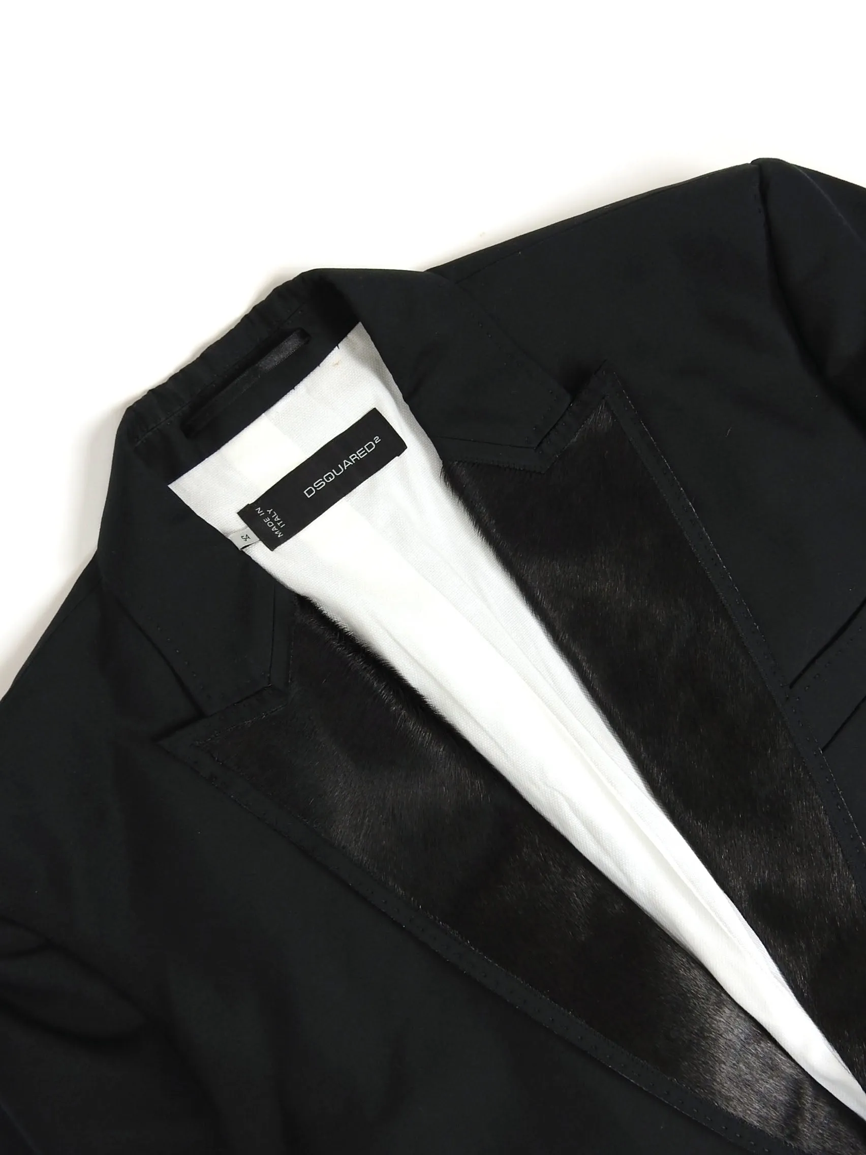 DSquared2 F/W'10 Calf Lapel Tux Jacket Size 54