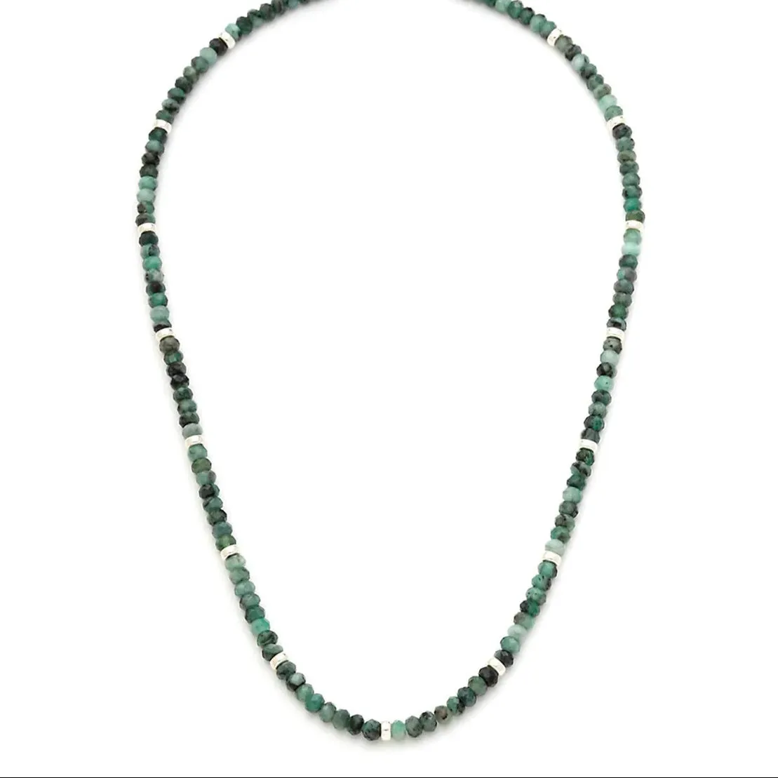 Emerald Beaded Necklace