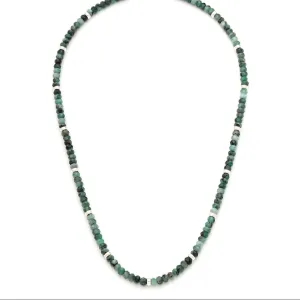 Emerald Beaded Necklace