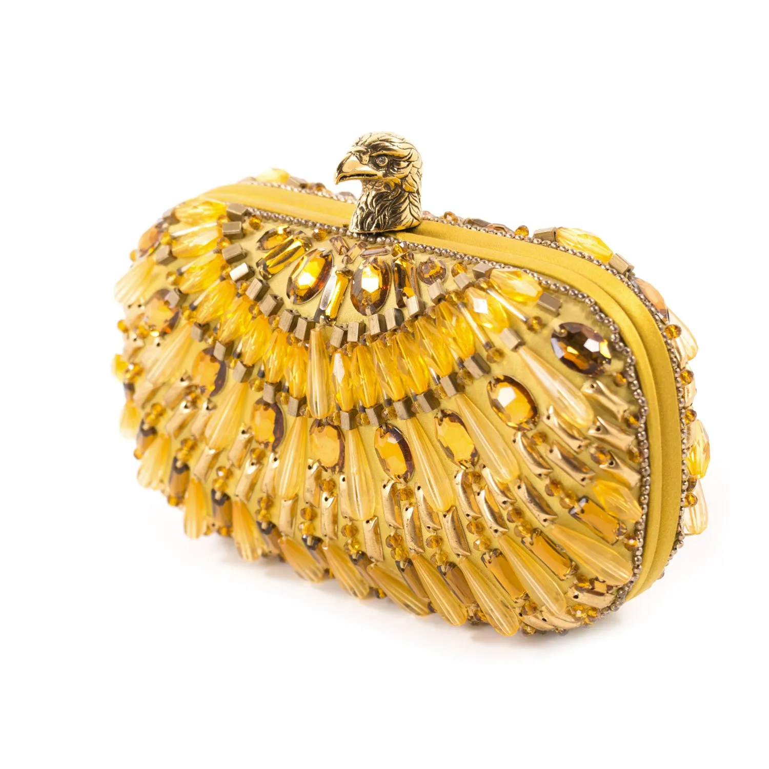 Emilio Pucci Embroidered Box Clutch