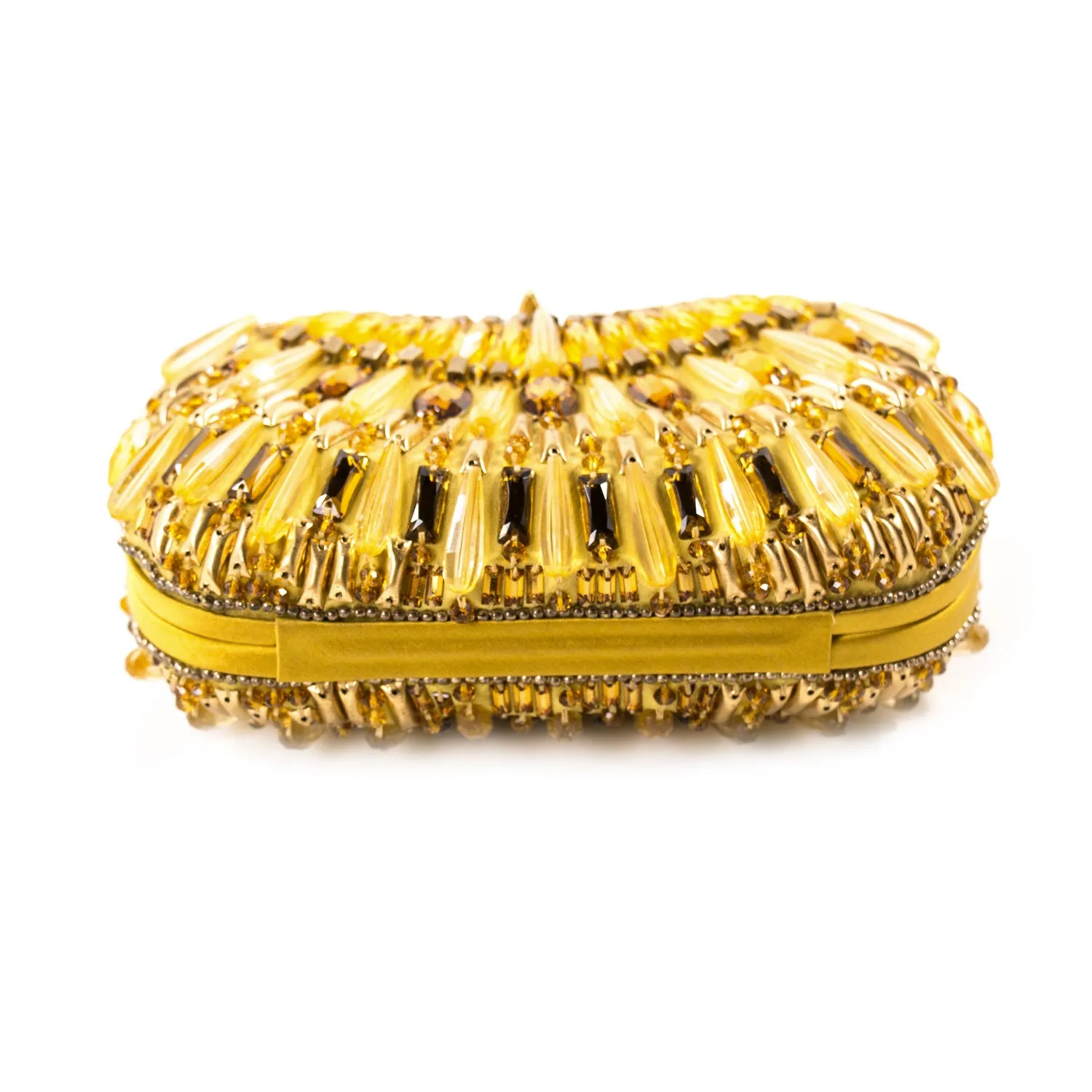 Emilio Pucci Embroidered Box Clutch