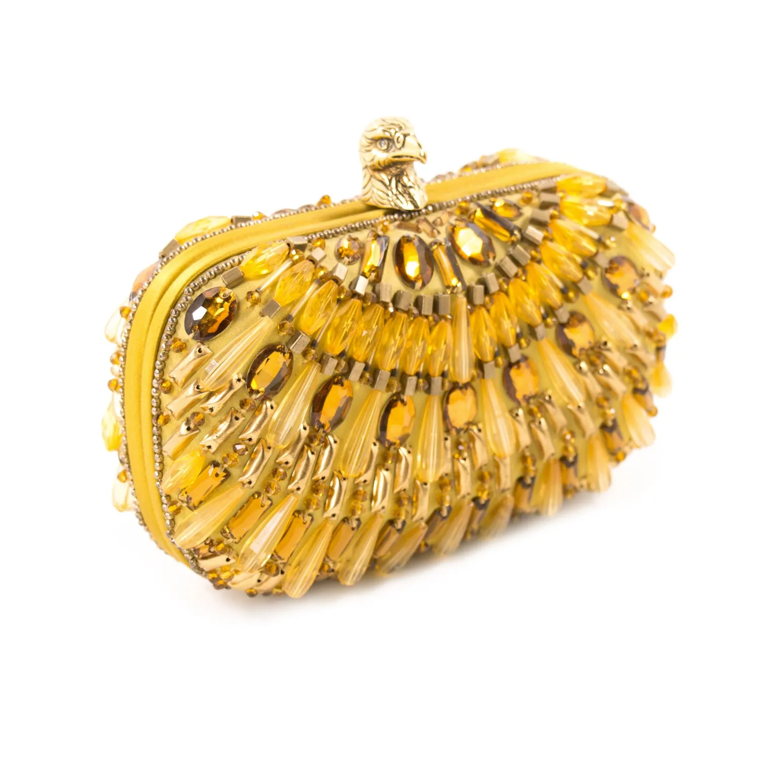 Emilio Pucci Embroidered Box Clutch