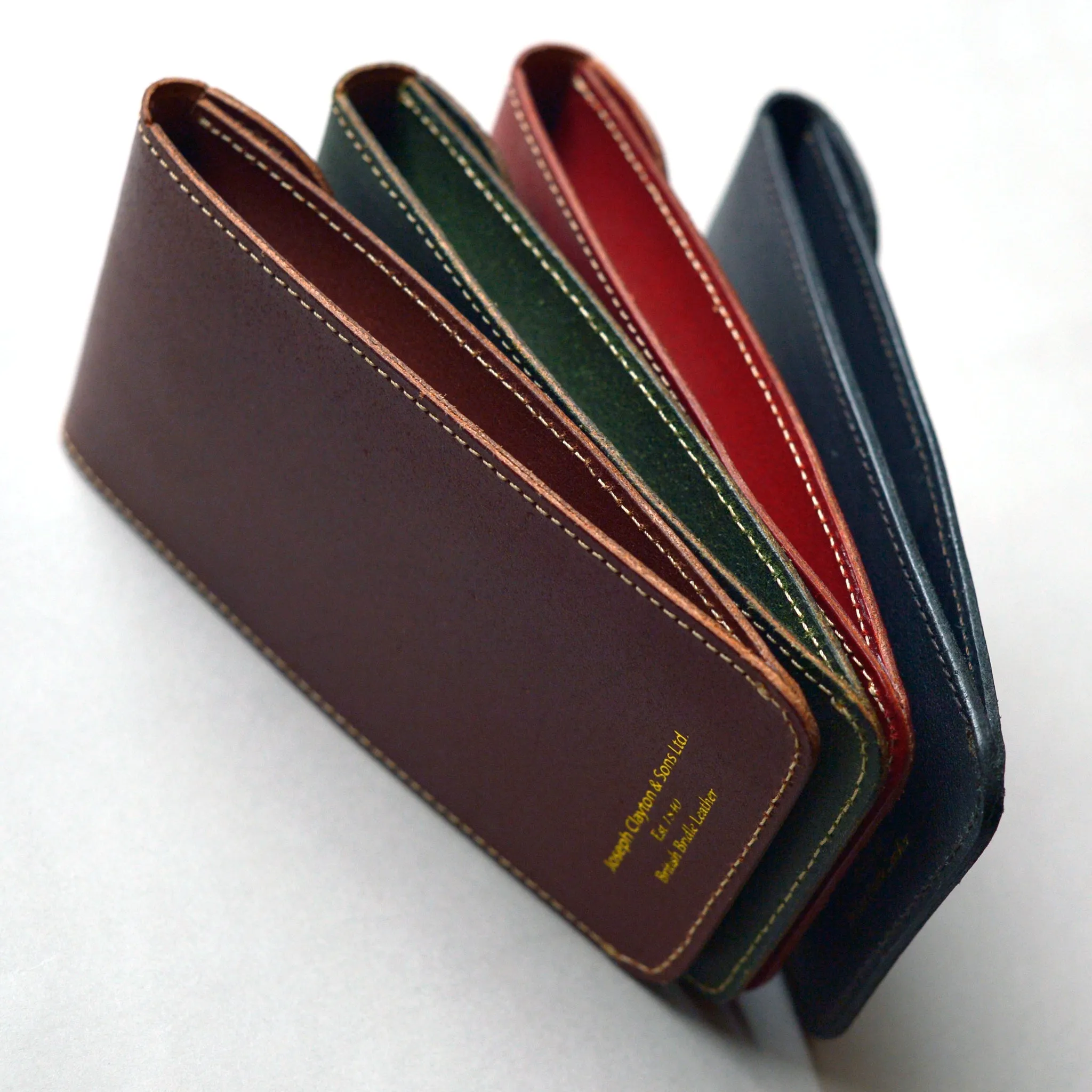 ENGLAND BRIDLE LEATHER SINGLE WATCH POUCH - RACING GREEN