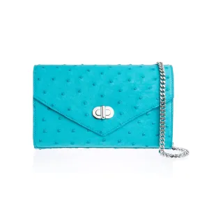 Envelope Clutch in Ostrich