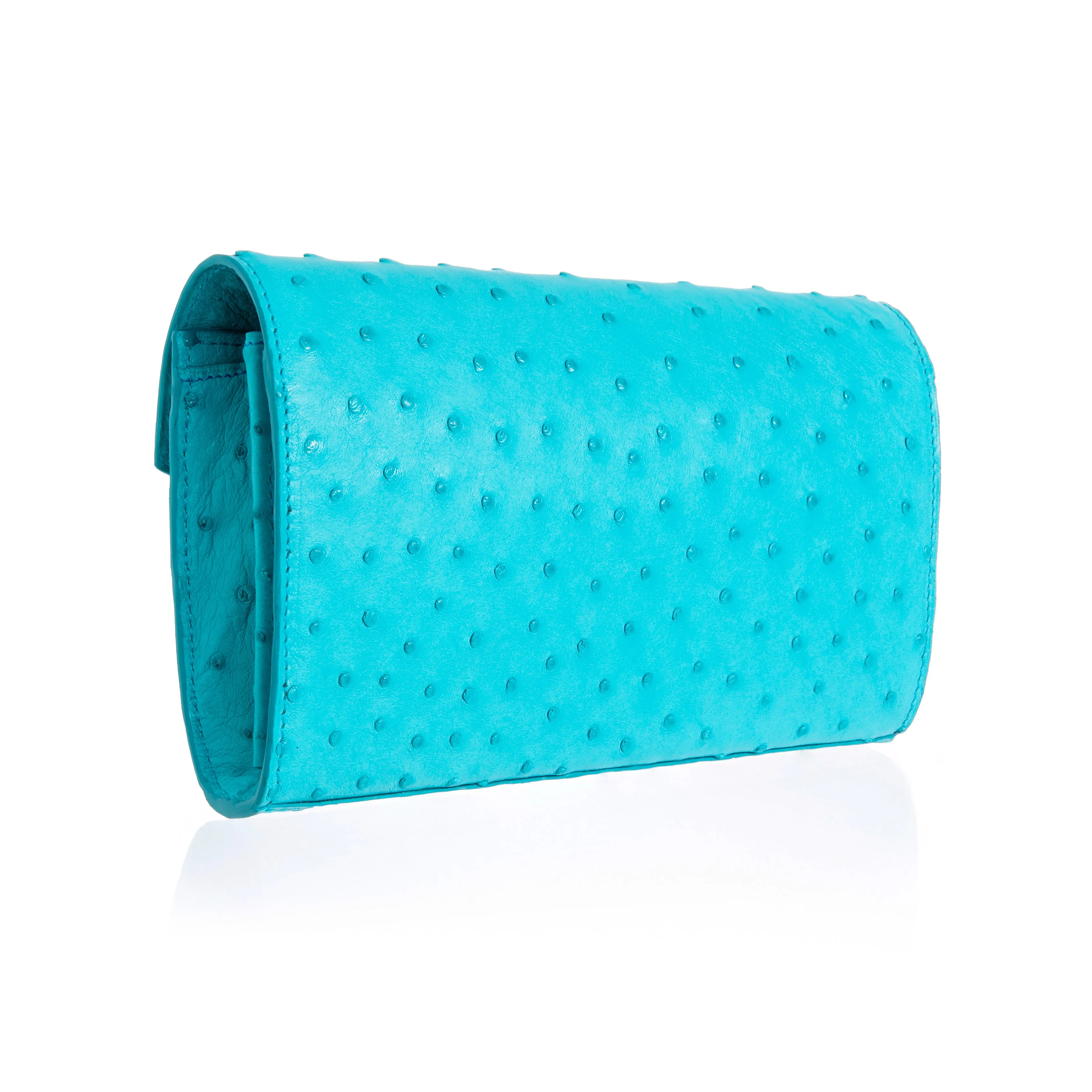 Envelope Clutch in Ostrich