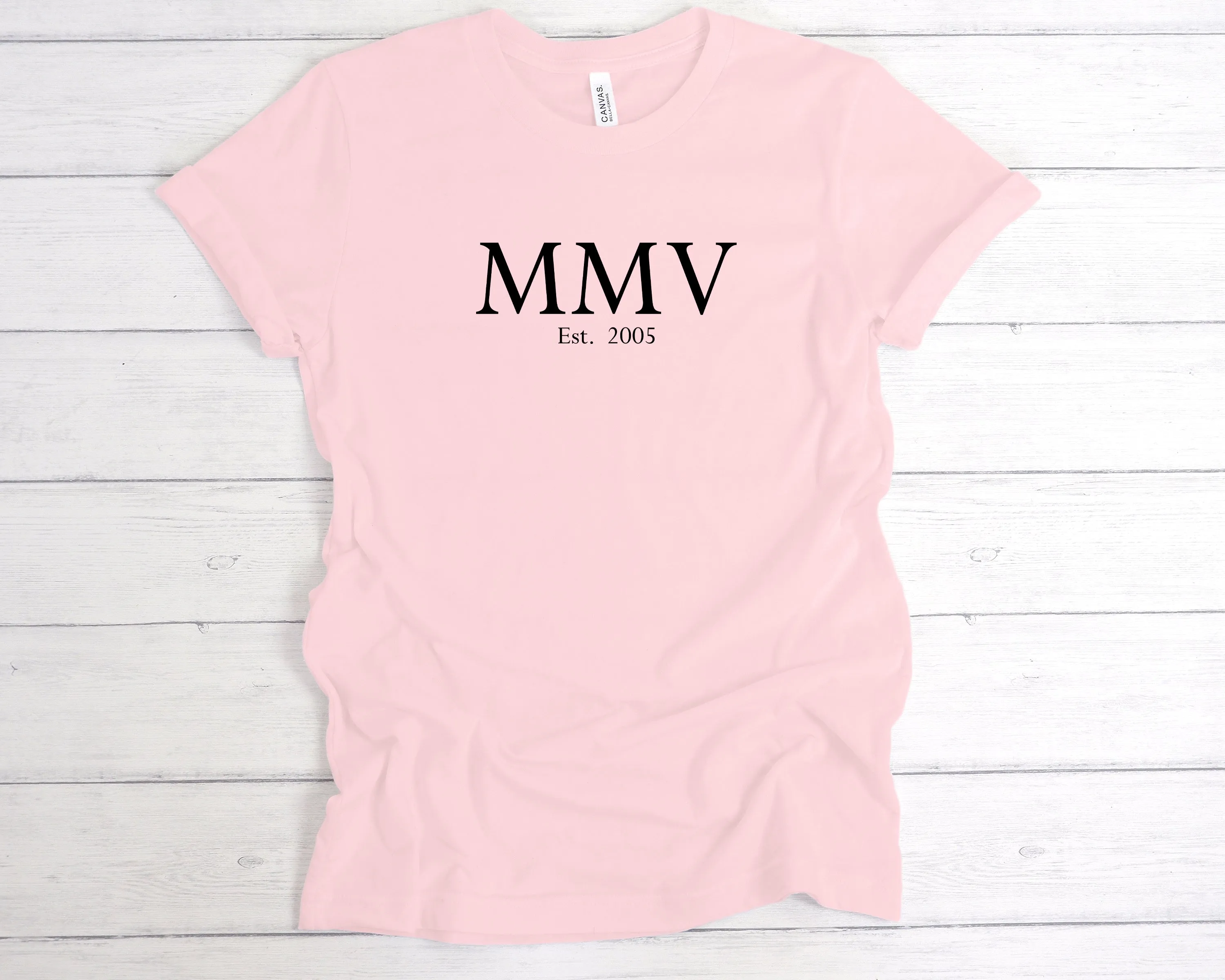 Est 2005 Roman Numerals Birthday T-Shirt
