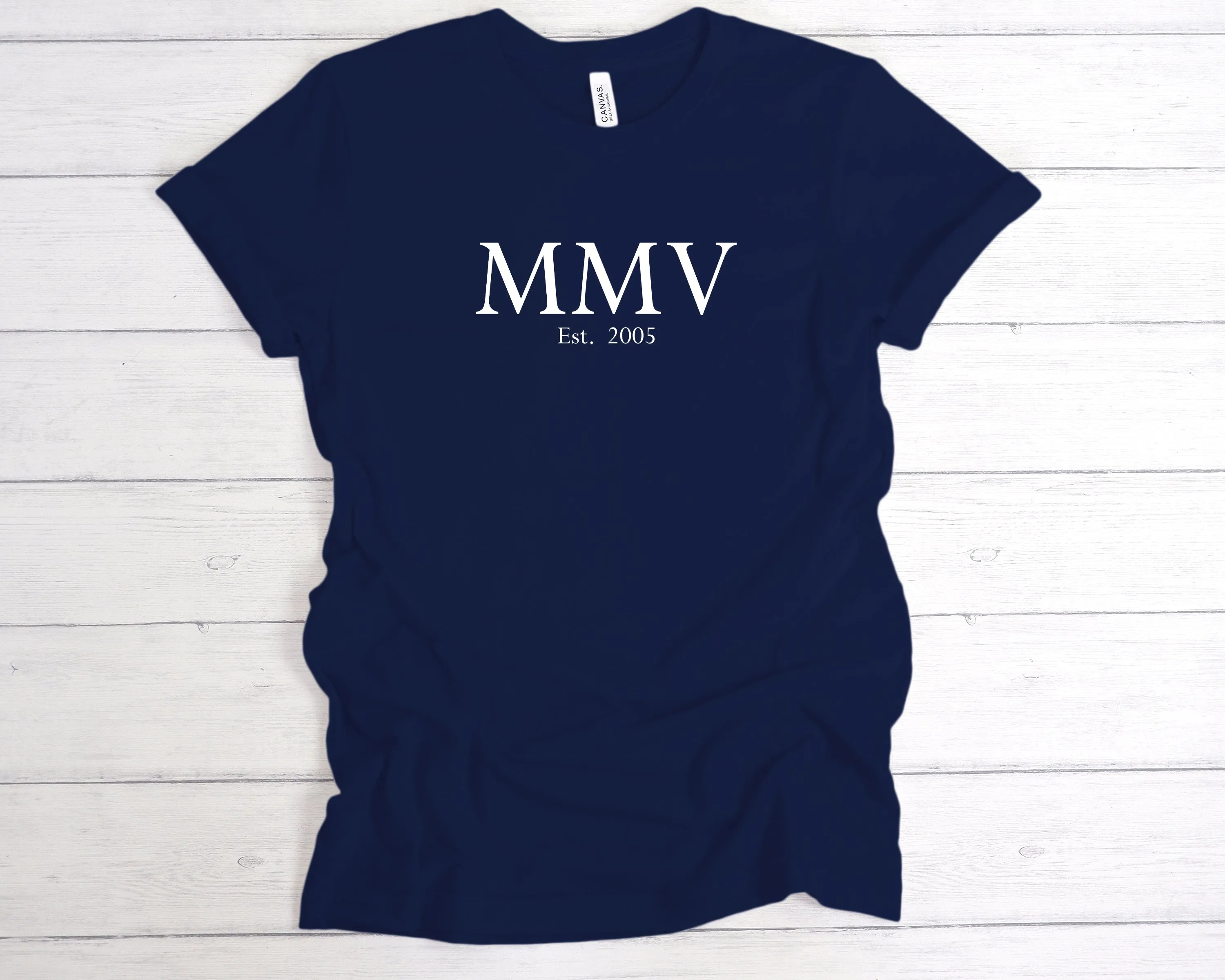 Est 2005 Roman Numerals Birthday T-Shirt