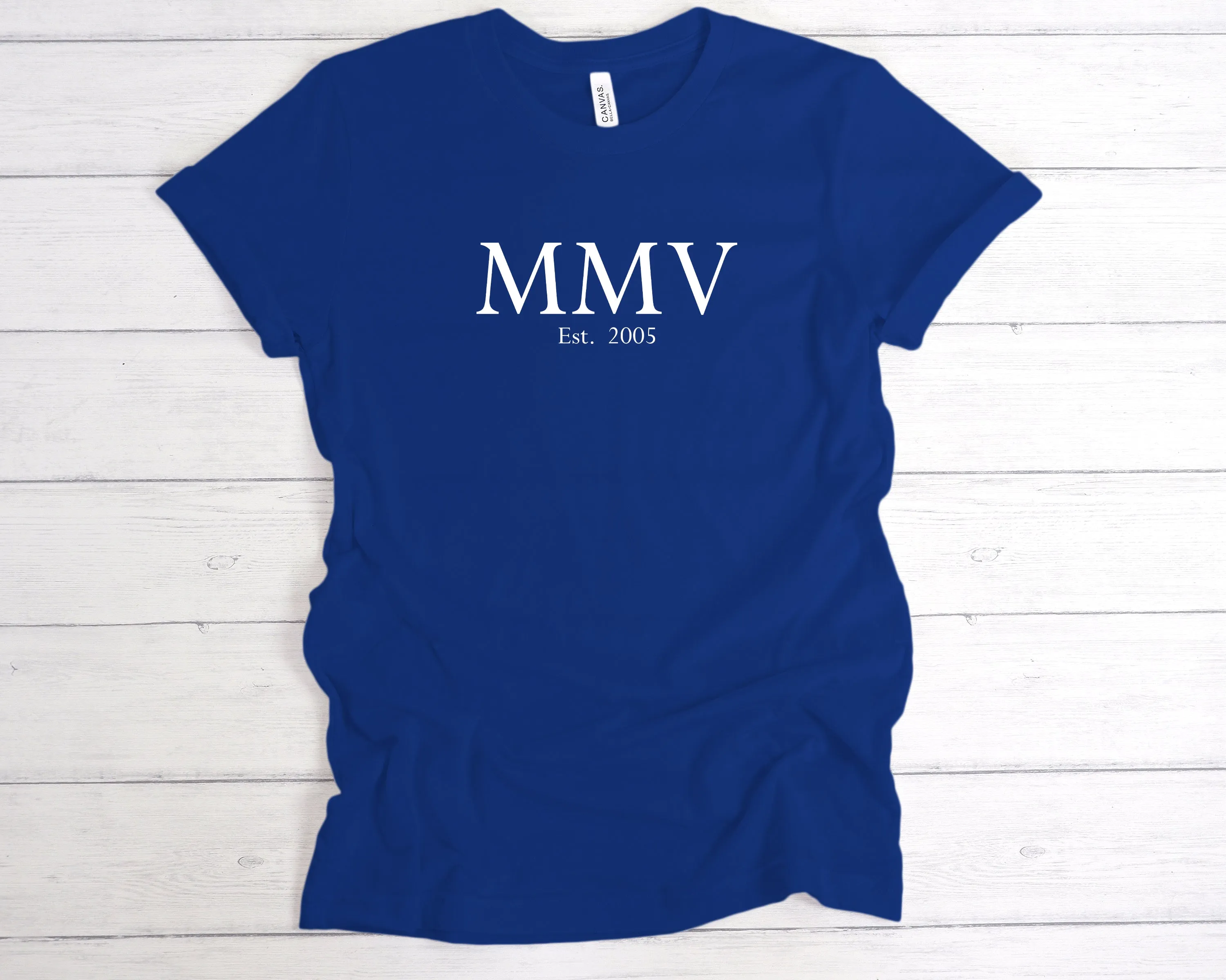 Est 2005 Roman Numerals Birthday T-Shirt