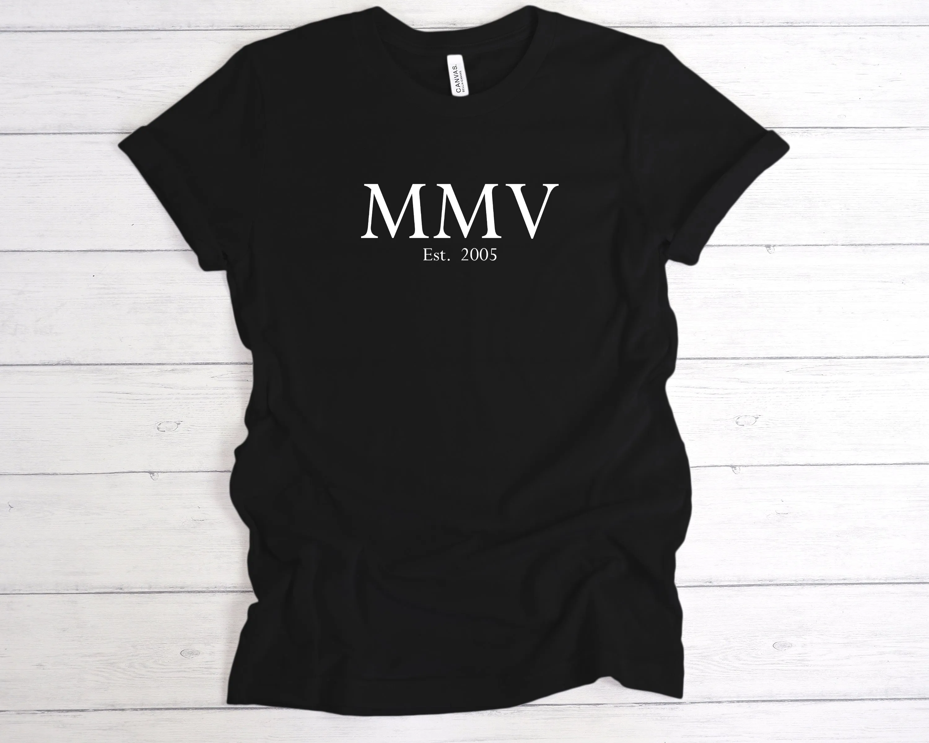 Est 2005 Roman Numerals Birthday T-Shirt